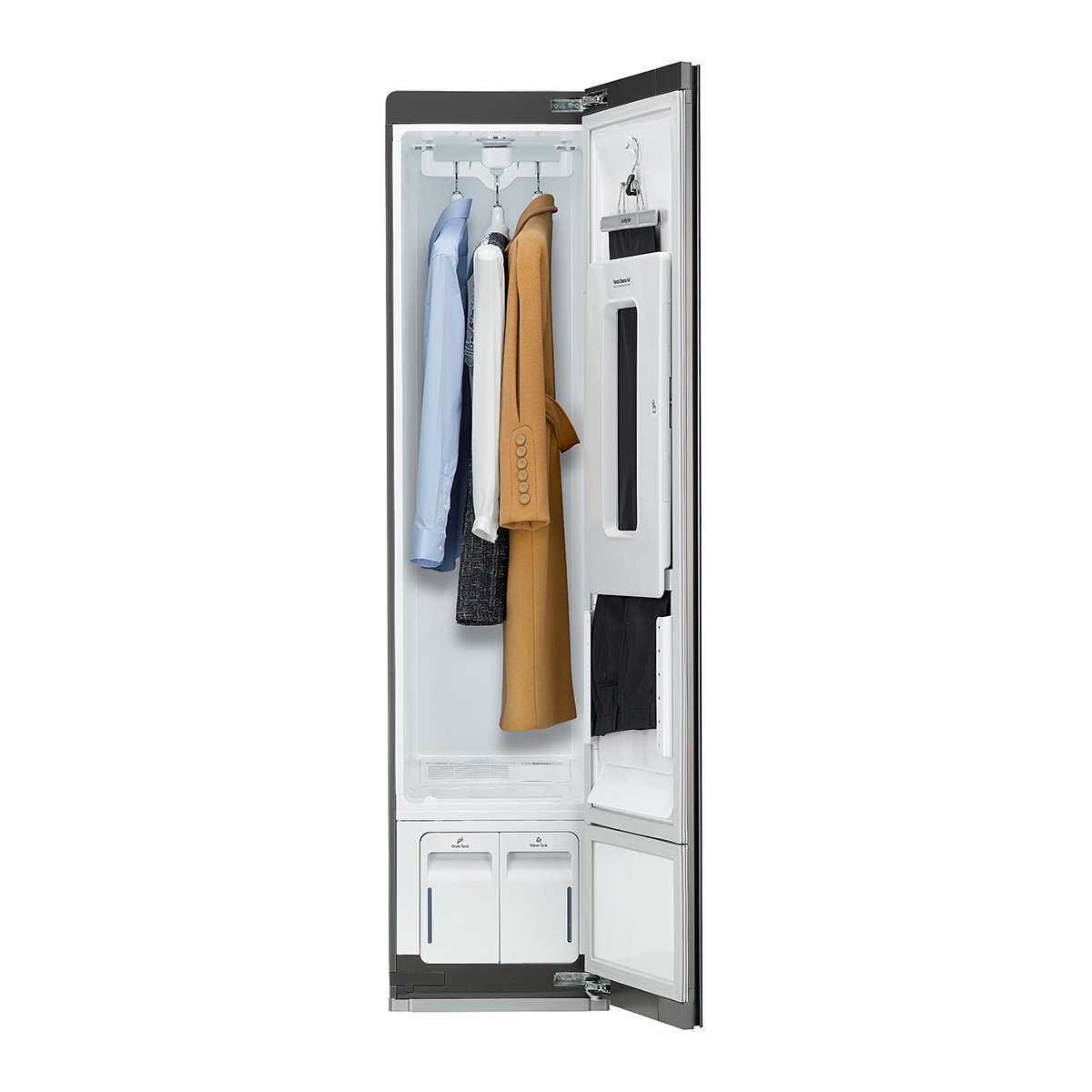 Sistema de vapor LG Styler  Smart Inverter con TrueSteam  Silver  S3MFBN image number null