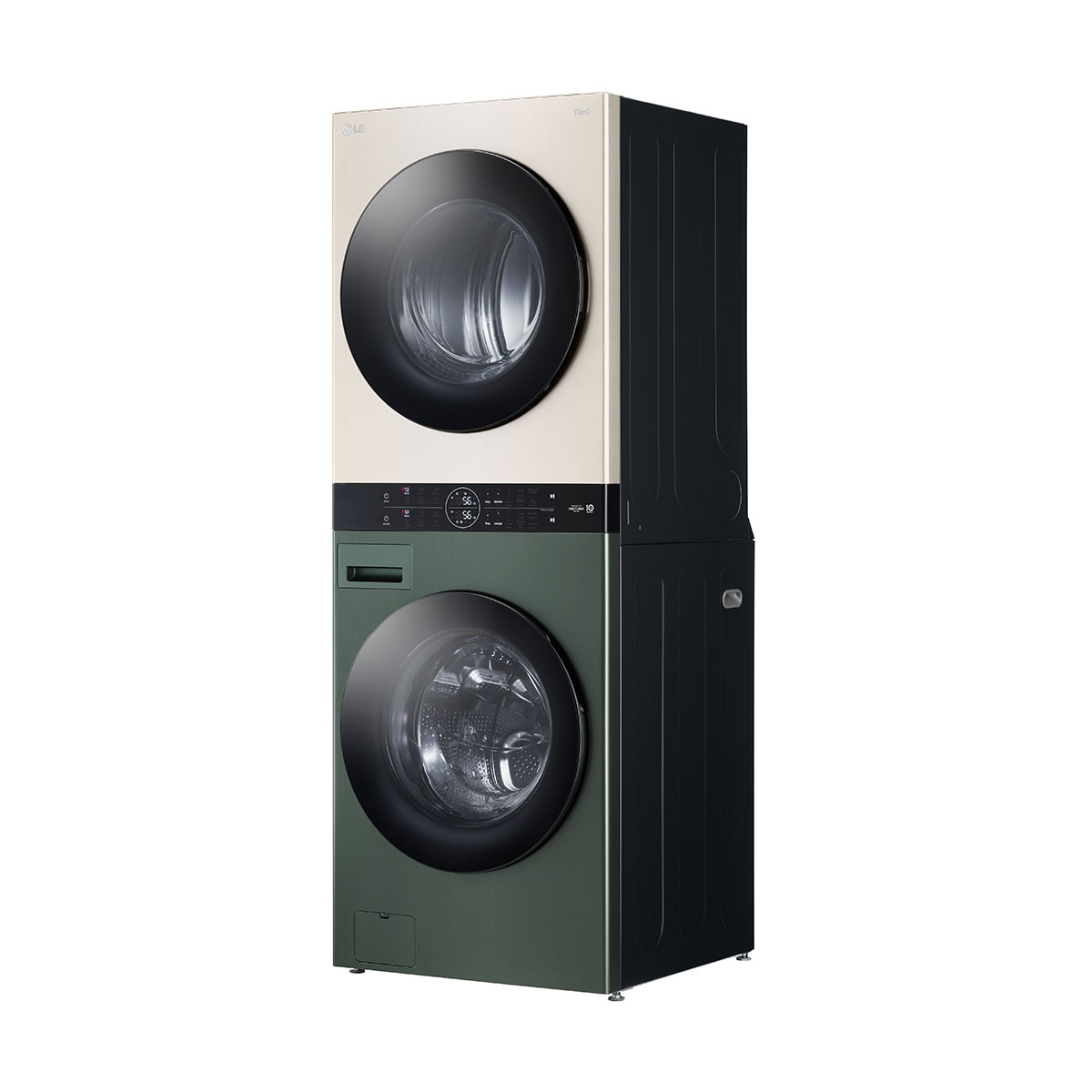 Torre de lavado LG WashTower con AI DD 22kg color Beige, Verde - WK22GBS6 image number null