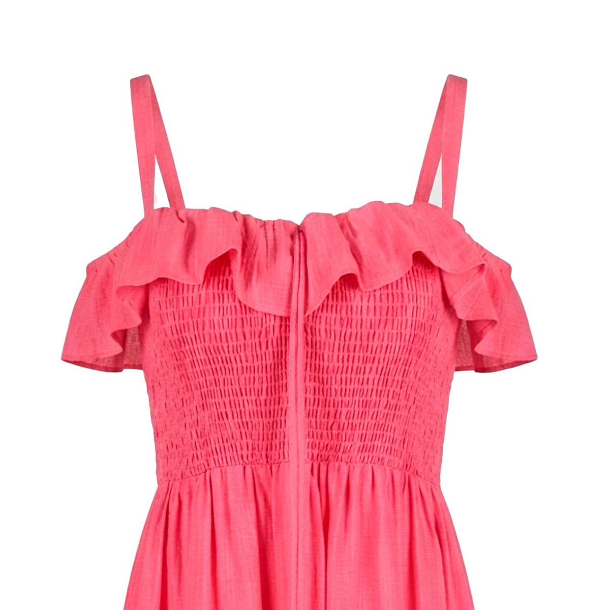 Vestido Largo Con Smock Philosophy Para Mujer Junior image number null