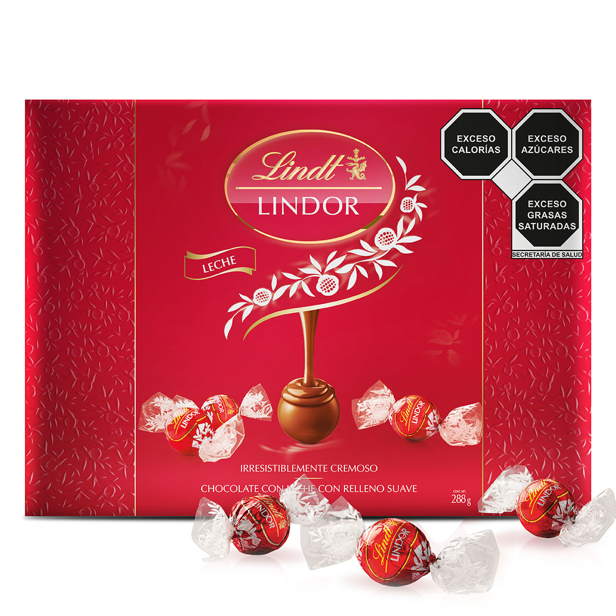 Caja de Regalo con Chocolates de Leche 288 G Lindt image number null