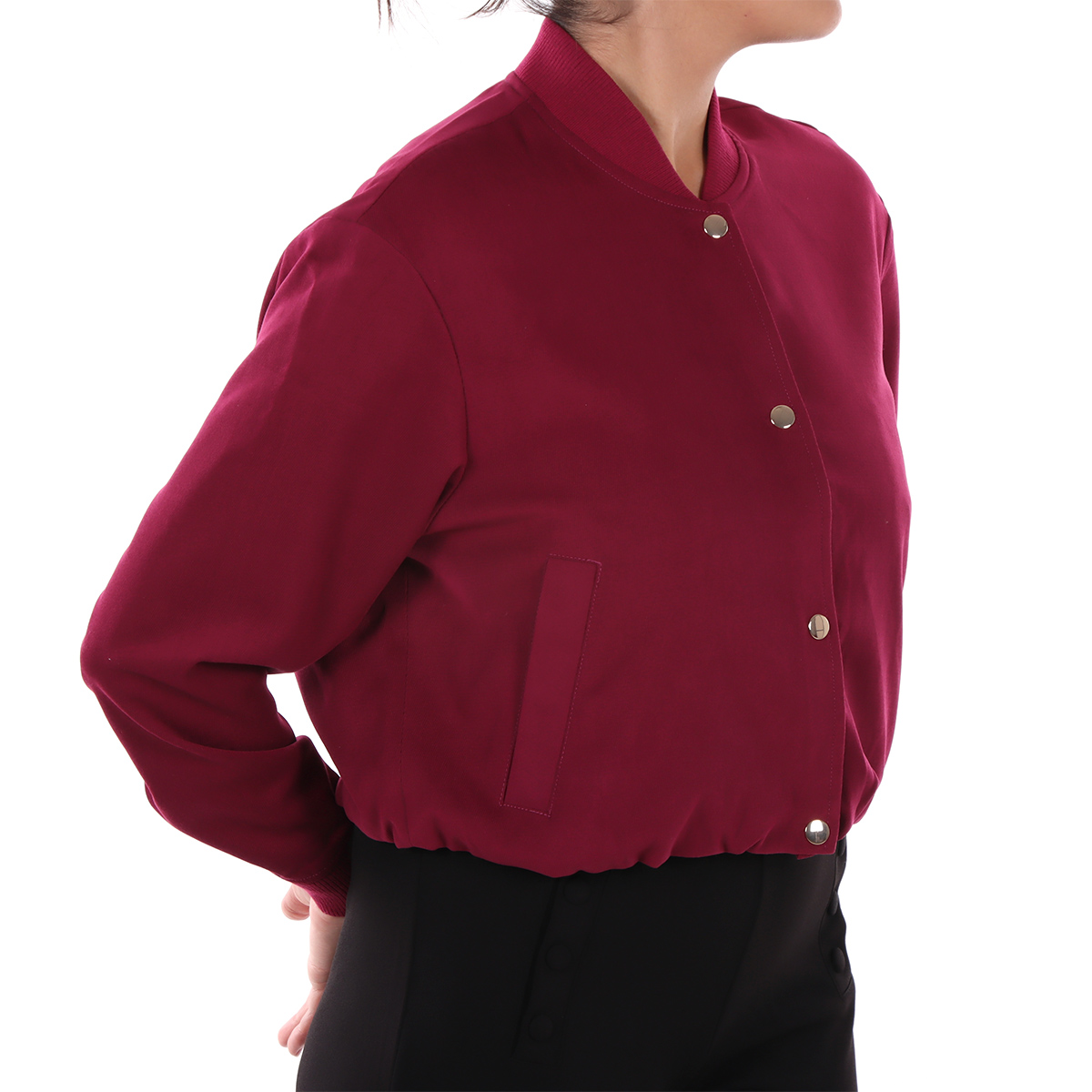 Chamarra Bomber con Botones Life Styler para Mujer image number null