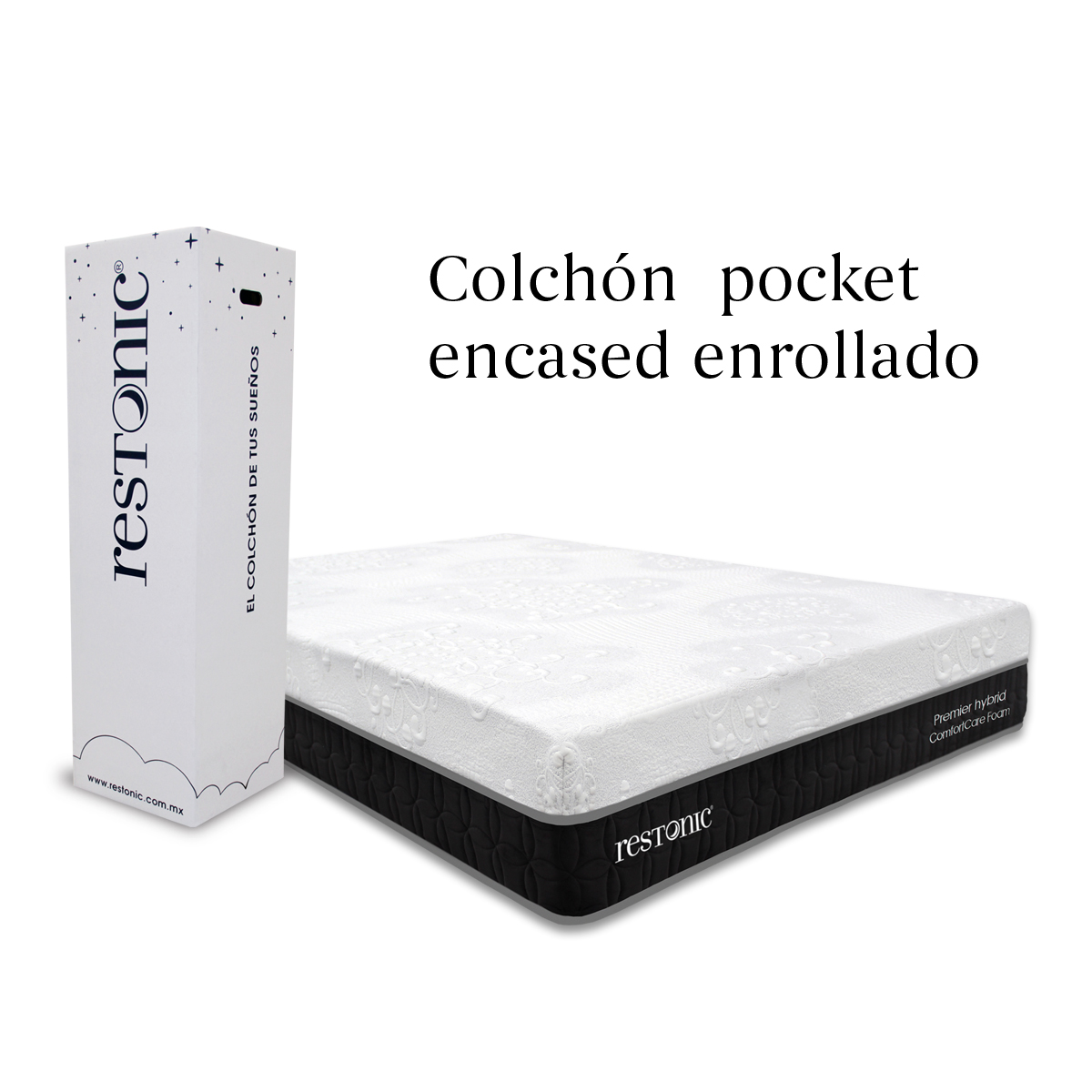 Colch&oacute;n Matrimonial Premier Hybrid Restonic image number null