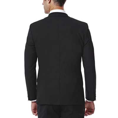 Saco Slim Fit Modelo elo Hz70295N Negro Haggar Para Hombre image number null