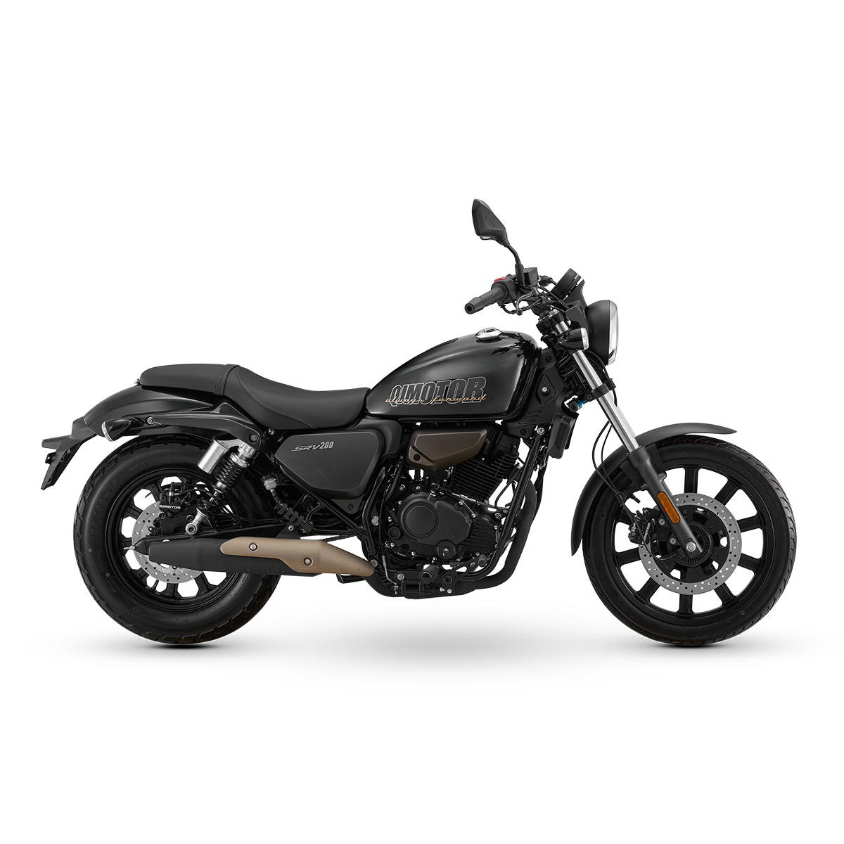 Motocicleta Qjmotor Srv 200 Negro 2026 image number null