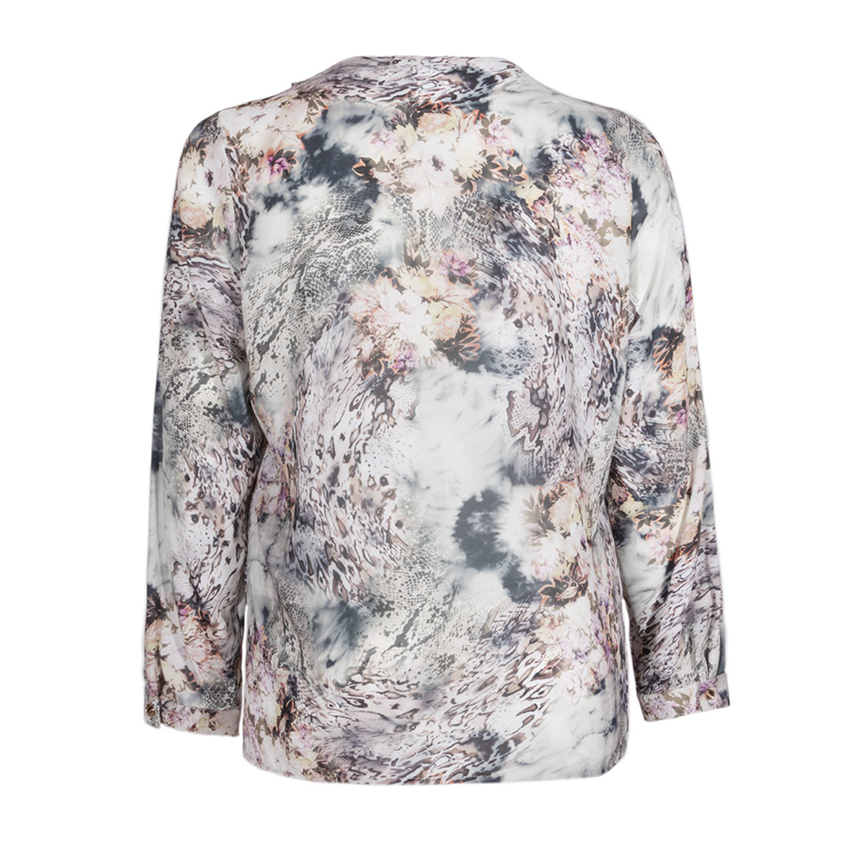 Blusa Estampada Alan Austin Para Mujer Curvy image number null