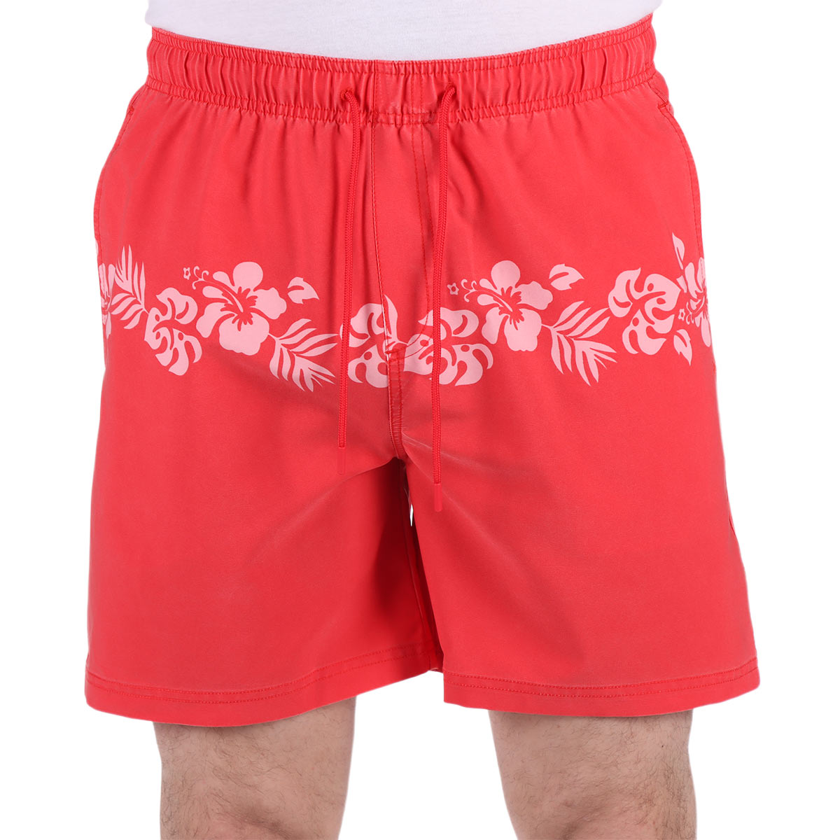 Traje de Ba&ntilde;o Short Estampado Tropical Fukka para Hombre image number null