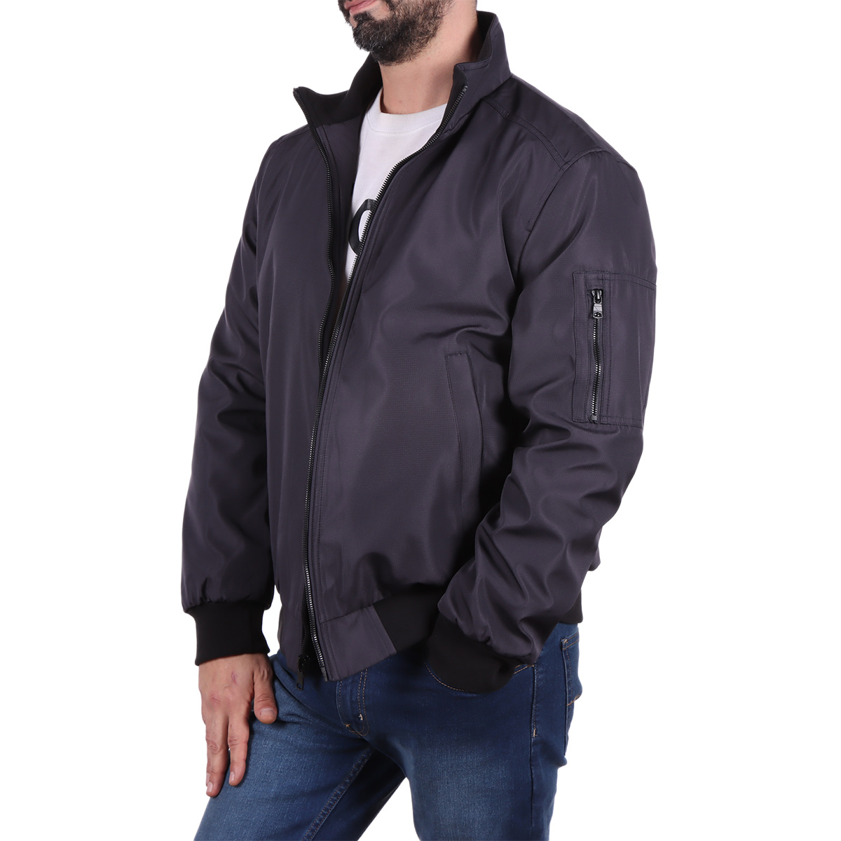 Chamarra Bomber Aviador Bruno Magnani para Hombre image number null