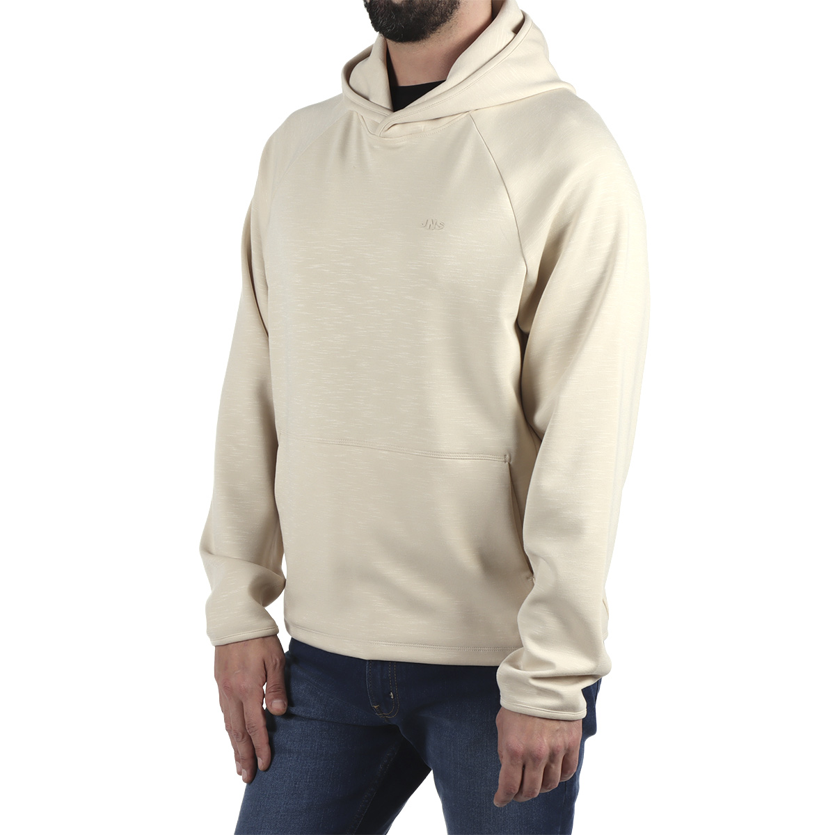 Sudadera Capucha Fija Mangas Rangl&aacute;n Jeanious para Hombre image number null