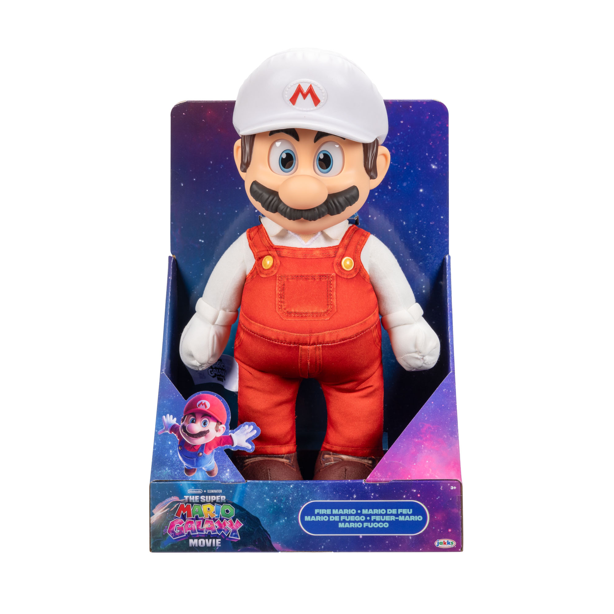 Peluche Gigante The Super Mario Galaxy Movie Mario De Fuego Jakks Pacific image number null