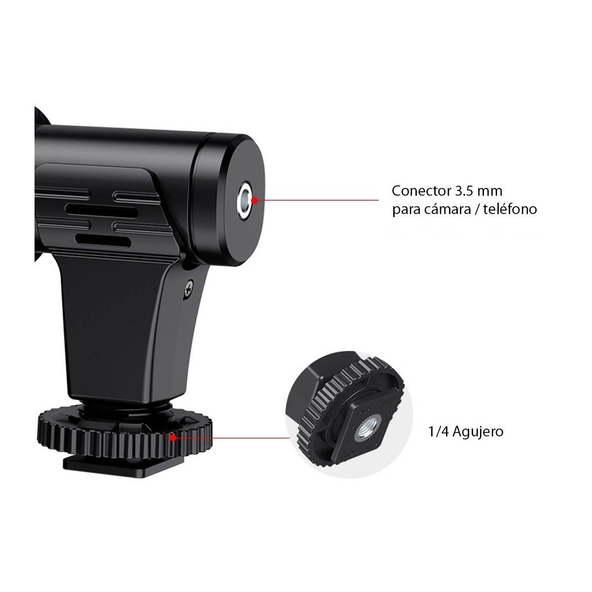 Micr&oacute;fono Pro Clip On Geartek image number null