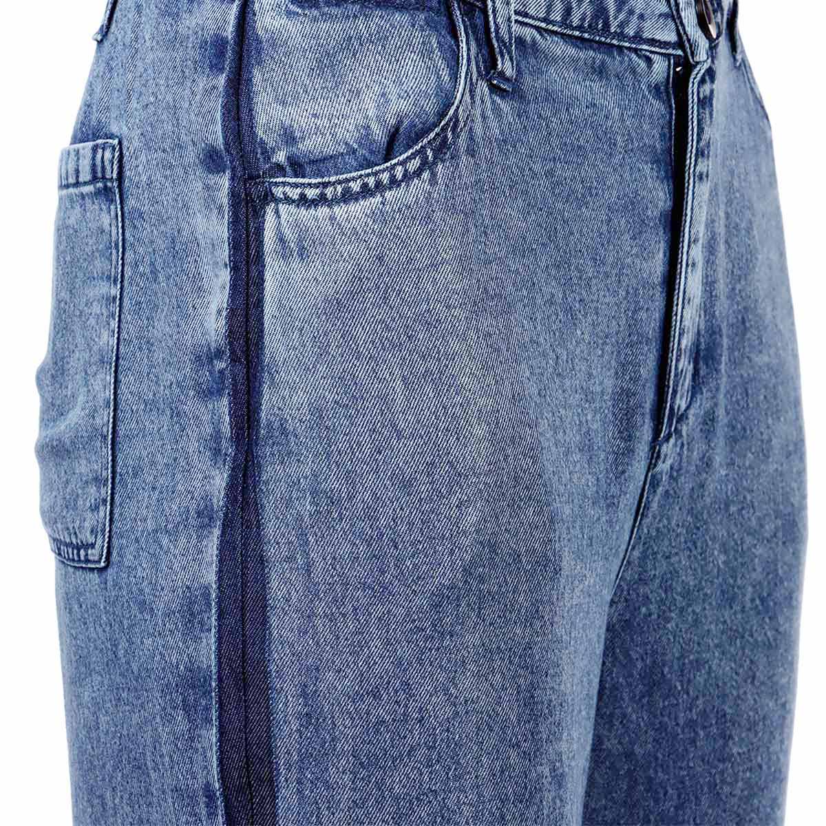 Jeans Wide Leg Black Tape para Mujer image number null