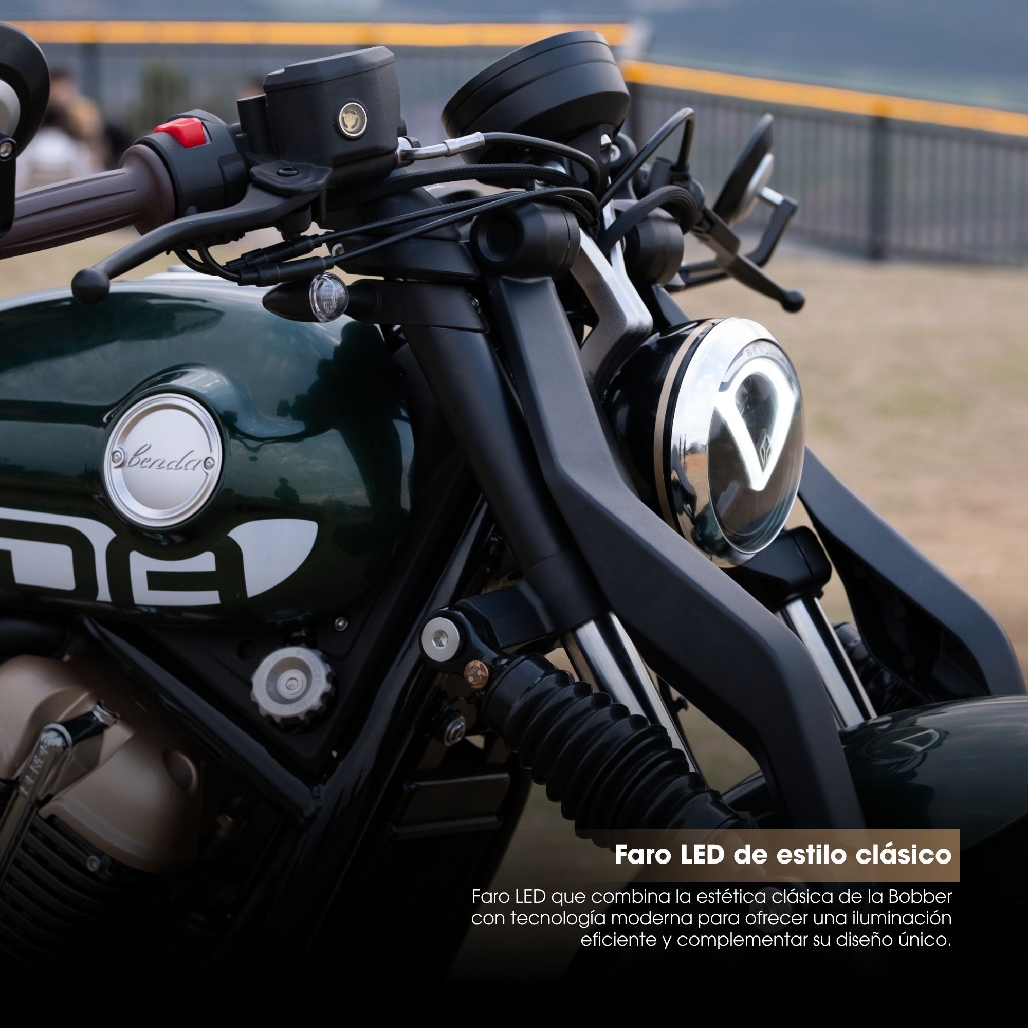 Motocicleta Chopper Benda Napoleonbob 250 Negro 2026 image number null