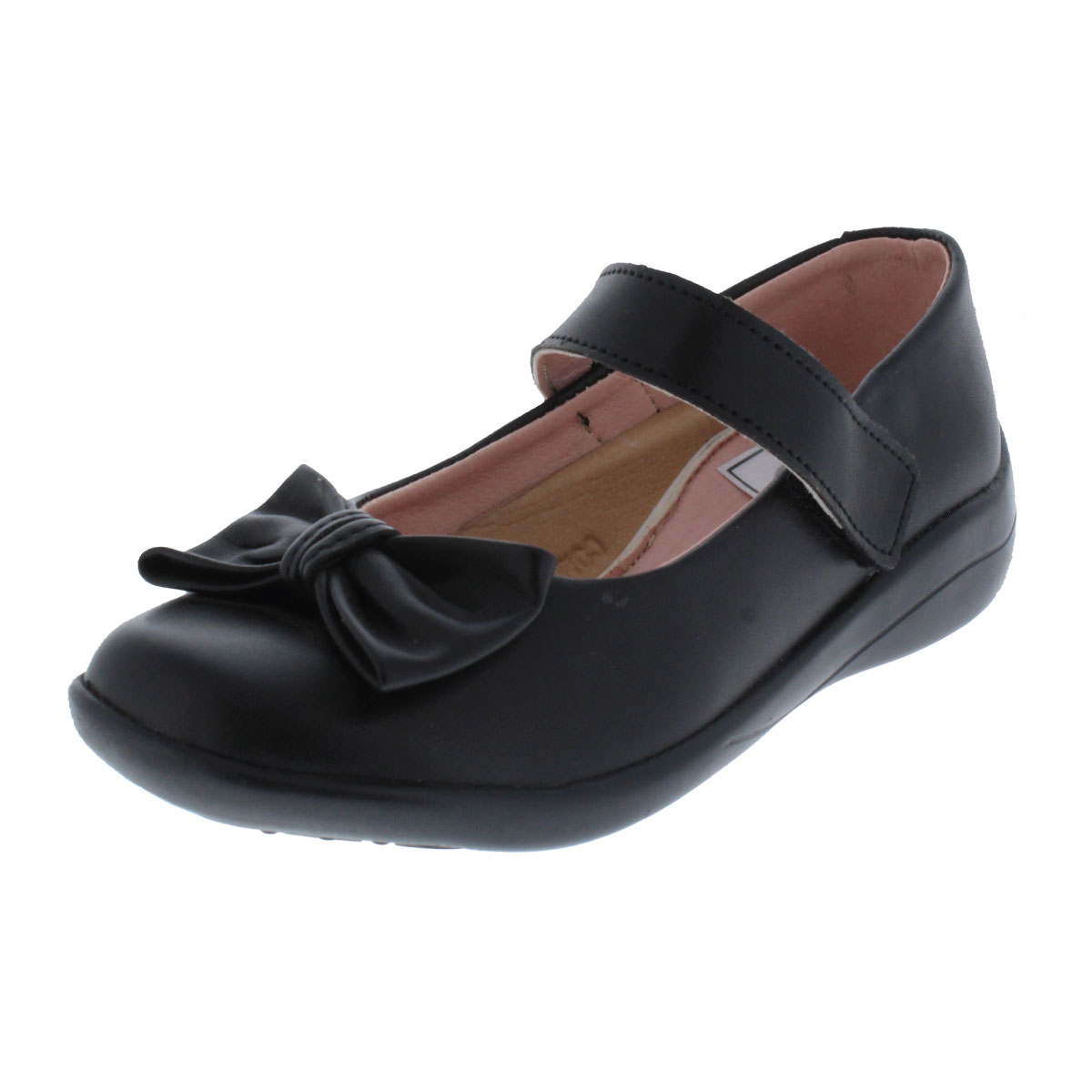 Zapato Escolar Furor Ajuste Velcro Aplicaci&oacute;n Mo&ntilde;o para Ni&ntilde;a image number null
