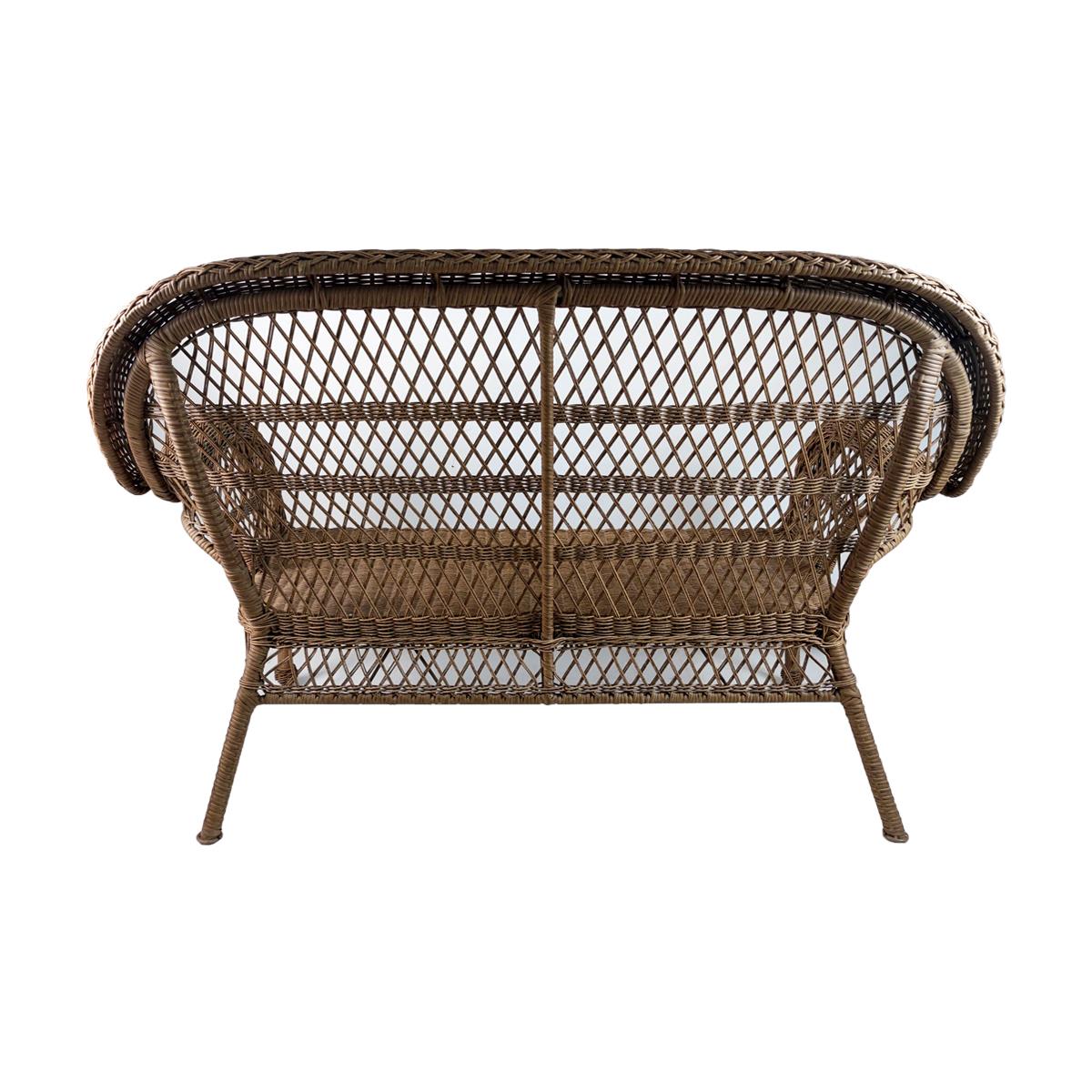Settee De Exterior Santa Barbara Light Brown Vintage Home image number null