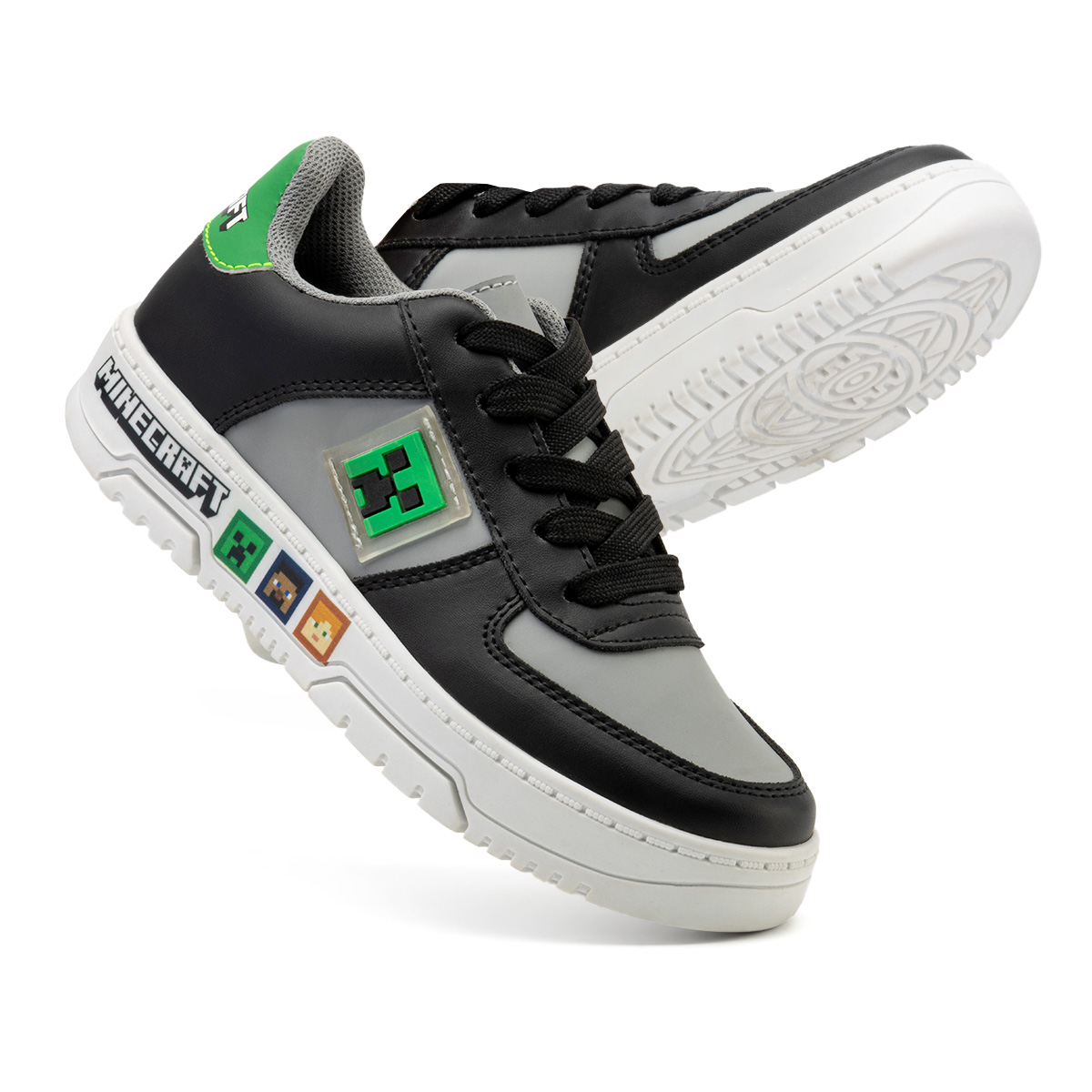 Tenis Choclo Minecraft para Ni&ntilde;o image number null