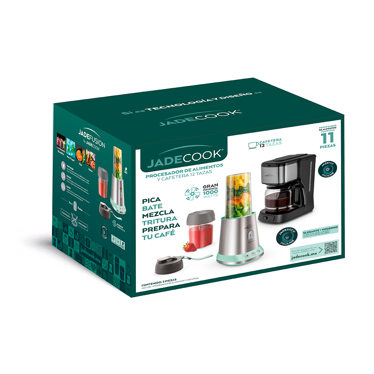 Jade Fusi&oacute;n 1000w Cafetera 12 Tazas image number null