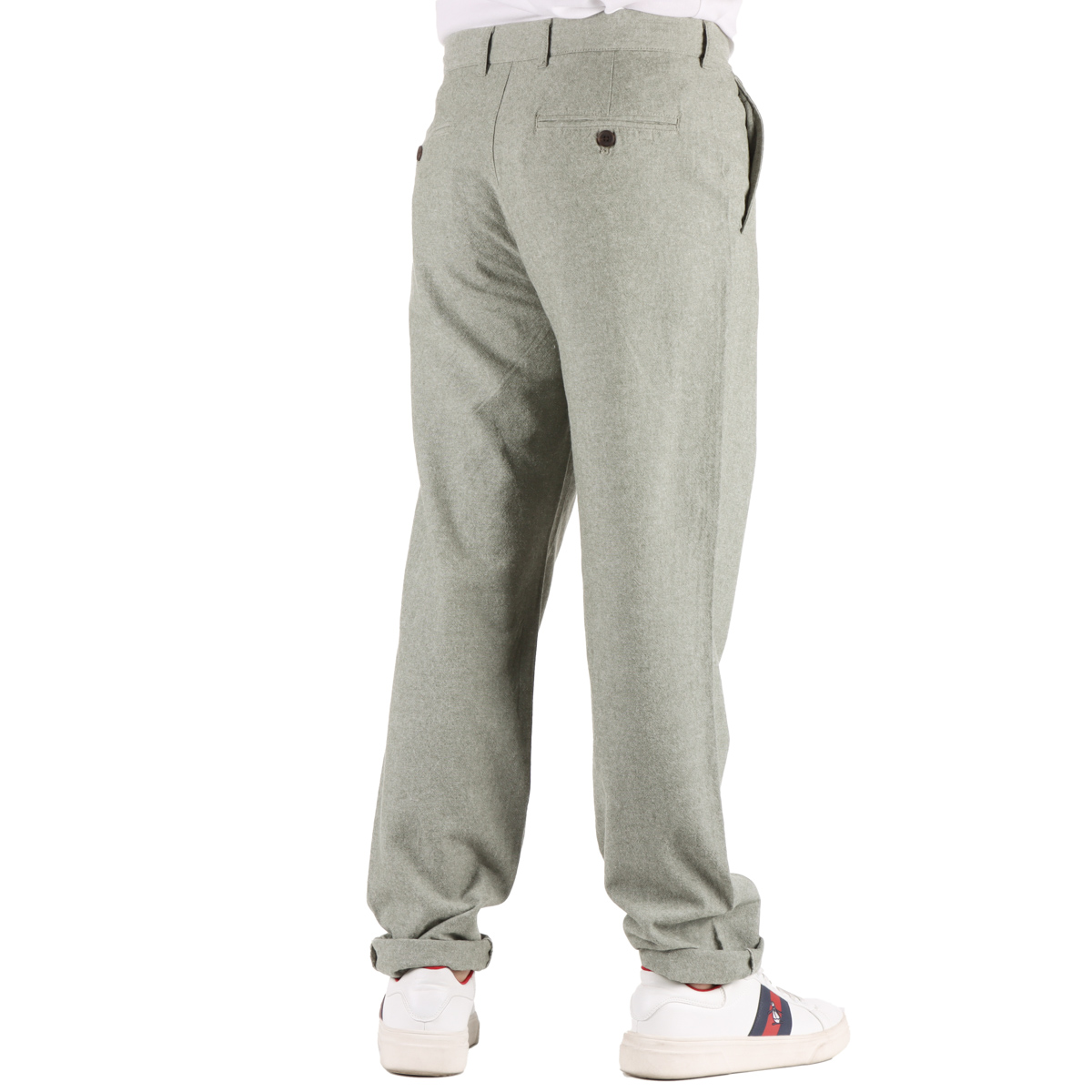 Pantal&oacute;n Lino Algod&oacute;n Regular Fit Casual J.opus Hombre image number null