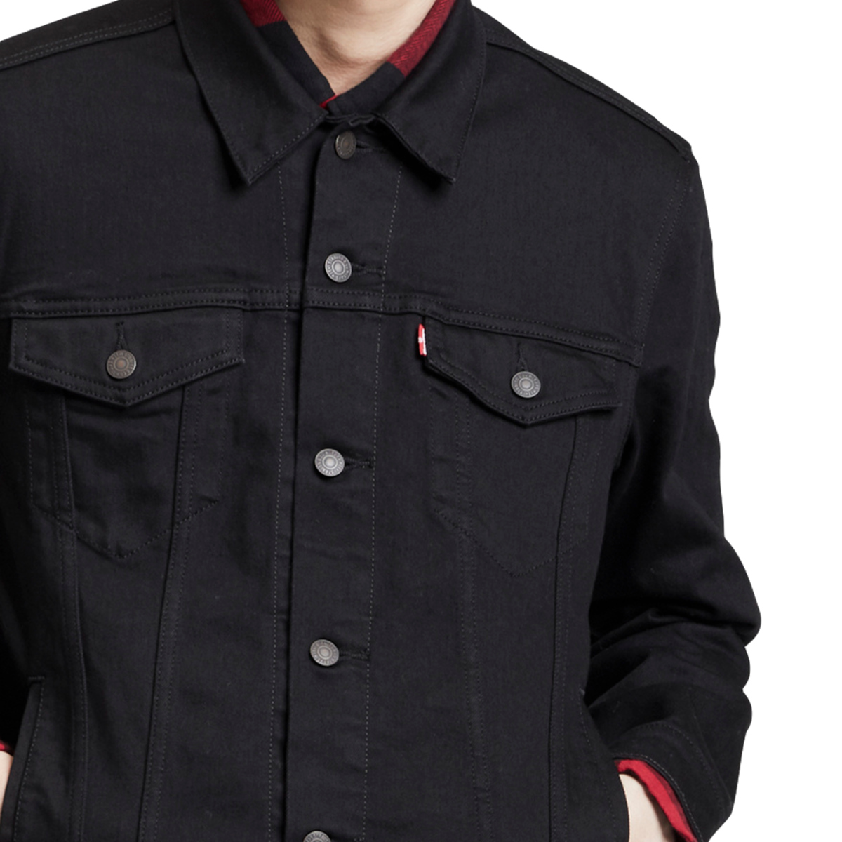 Chamarra Levis The Trucker Para Hombre image number null