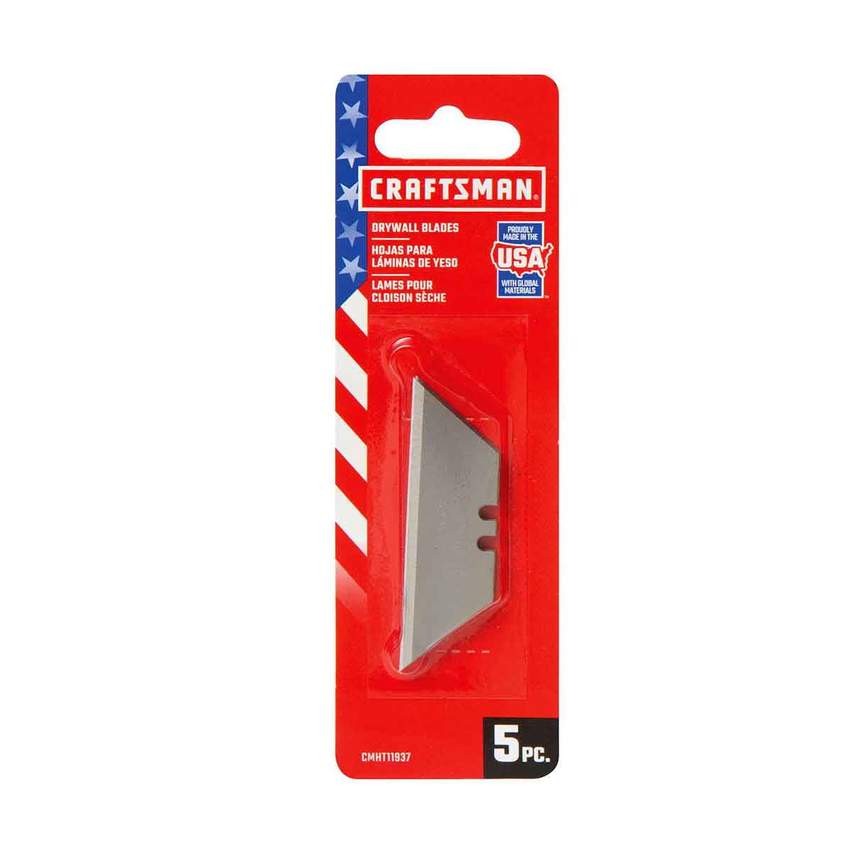 Cuchillas Utilitarias Para Paneles de Yeso 5 Pzs CMHT11937 Craftsman image number null