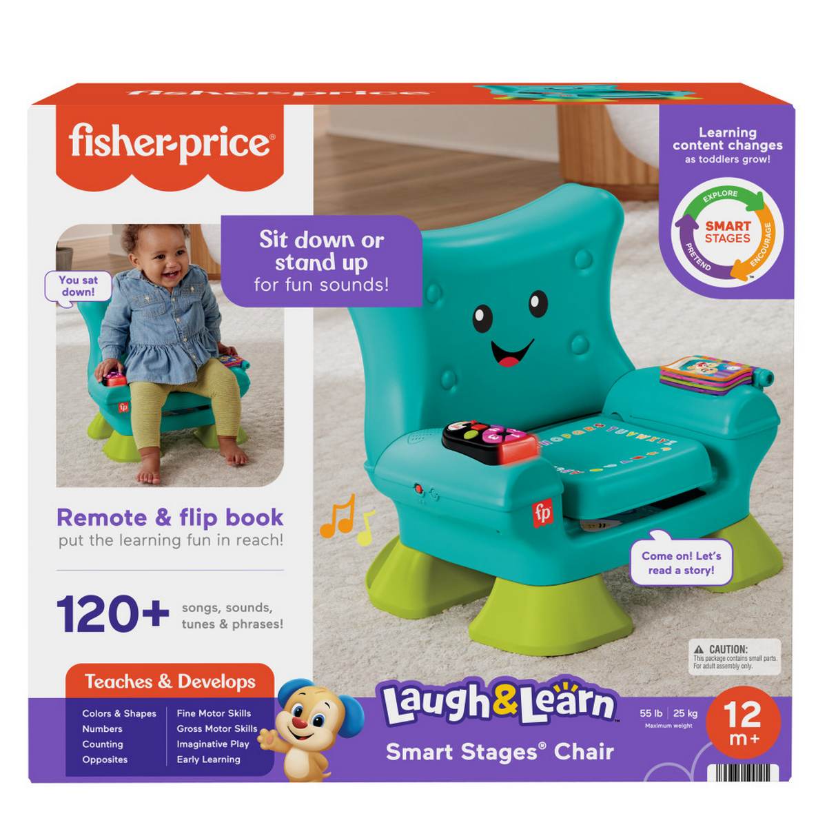 Fisherprice Juguete Para Beb&eacute;s Silla Aprendizaje Musical  Mattel image number null