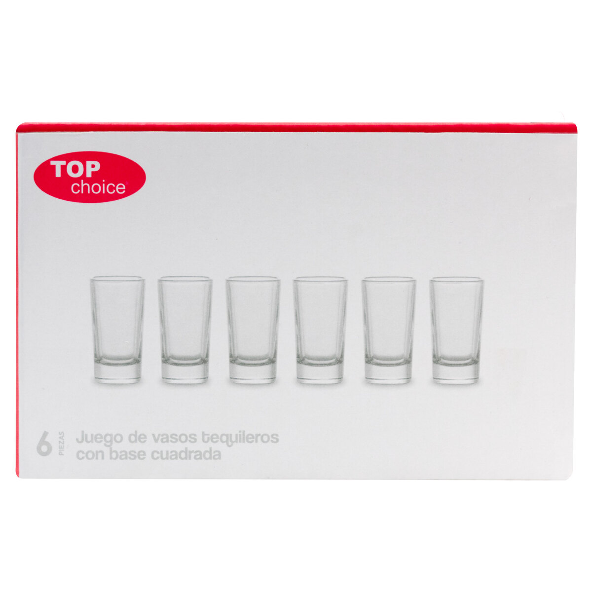 Juego De 6 Vasos Liso Tequileros TOP CHOICE image number null