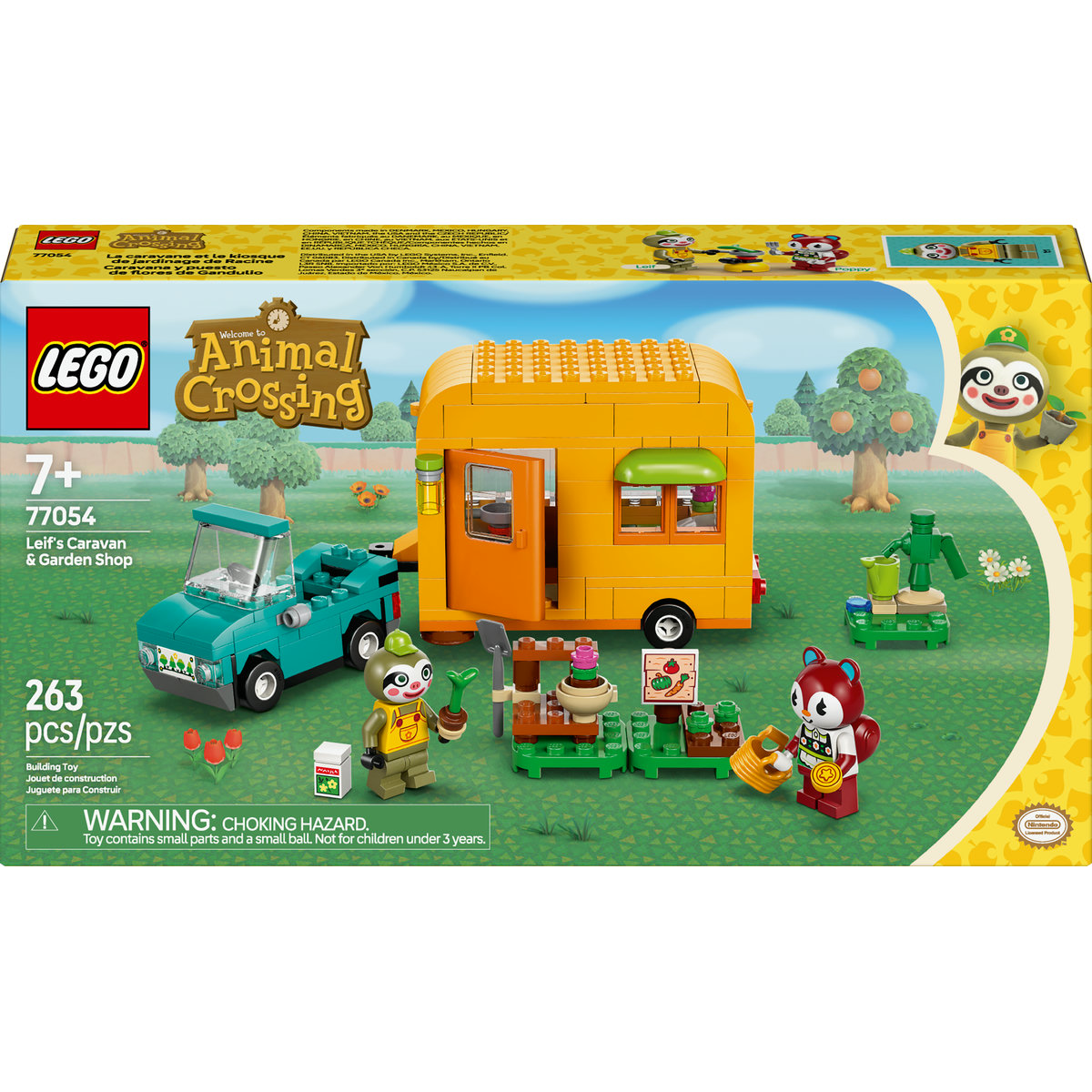 Animal Crossing Caravana y Puesto de Flores image number null