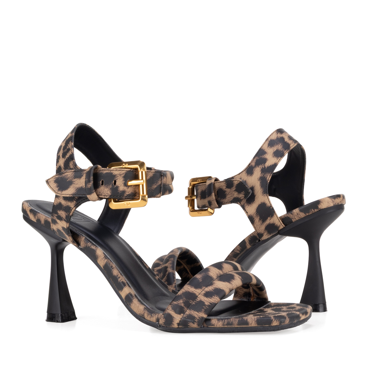 Sandalia Pulsera Ajustable Cloe Animal Print con Aplicaci&oacute;n Hebilla para Mujer image number null