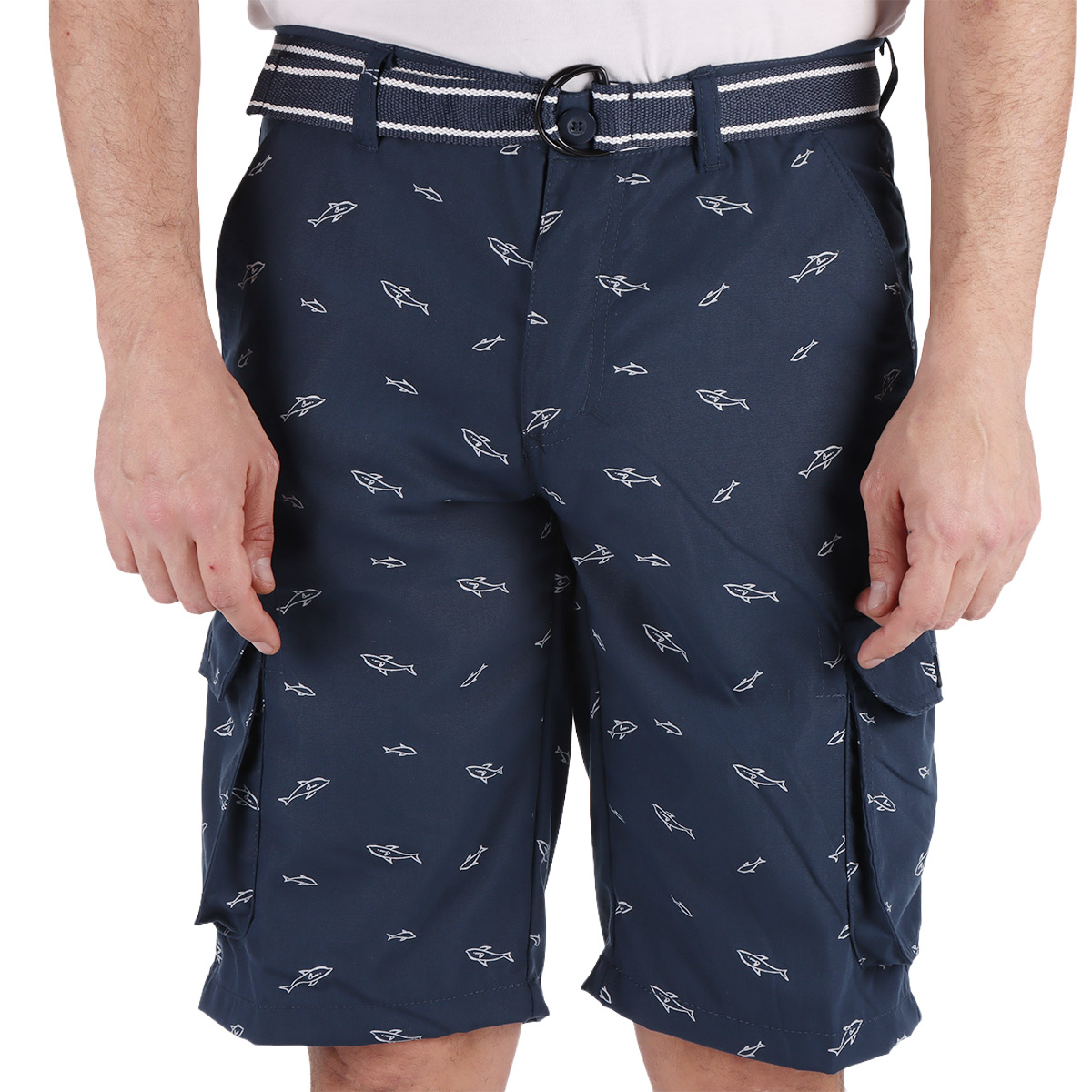 Bermuda Ajuste Regular Print Pescados Tim Men Hombre image number null