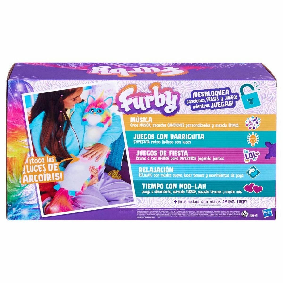 Furby Peluche DJ Furby Hasbro image number null