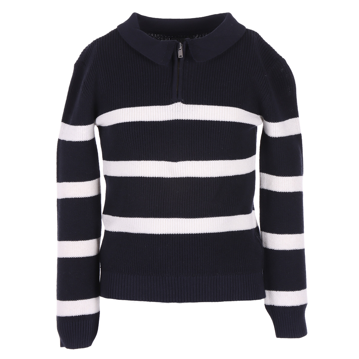 Su&eacute;ter Polo a Rayas Estilo Rugby Jeanious para Ni&ntilde;a image number null