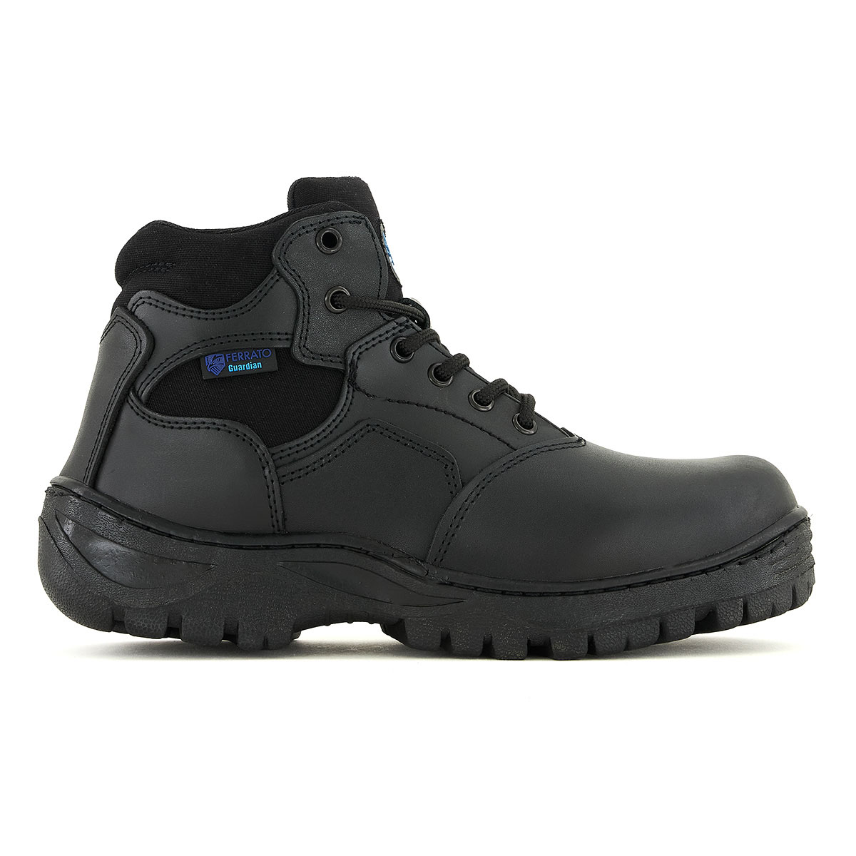 Bota de Trabajo Ferrato Negro para Hombre image number null