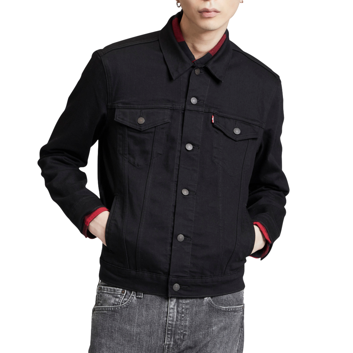 Chamarra Levis The Trucker Para Hombre image number null