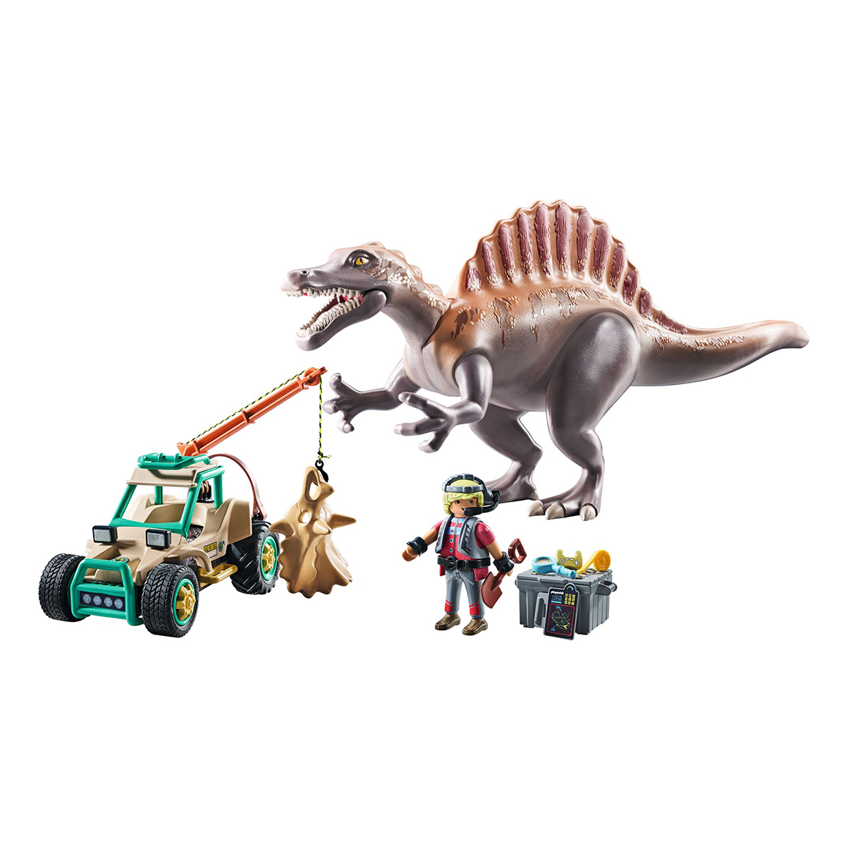 Ataque Del Spinosaurio Playmobil image number null