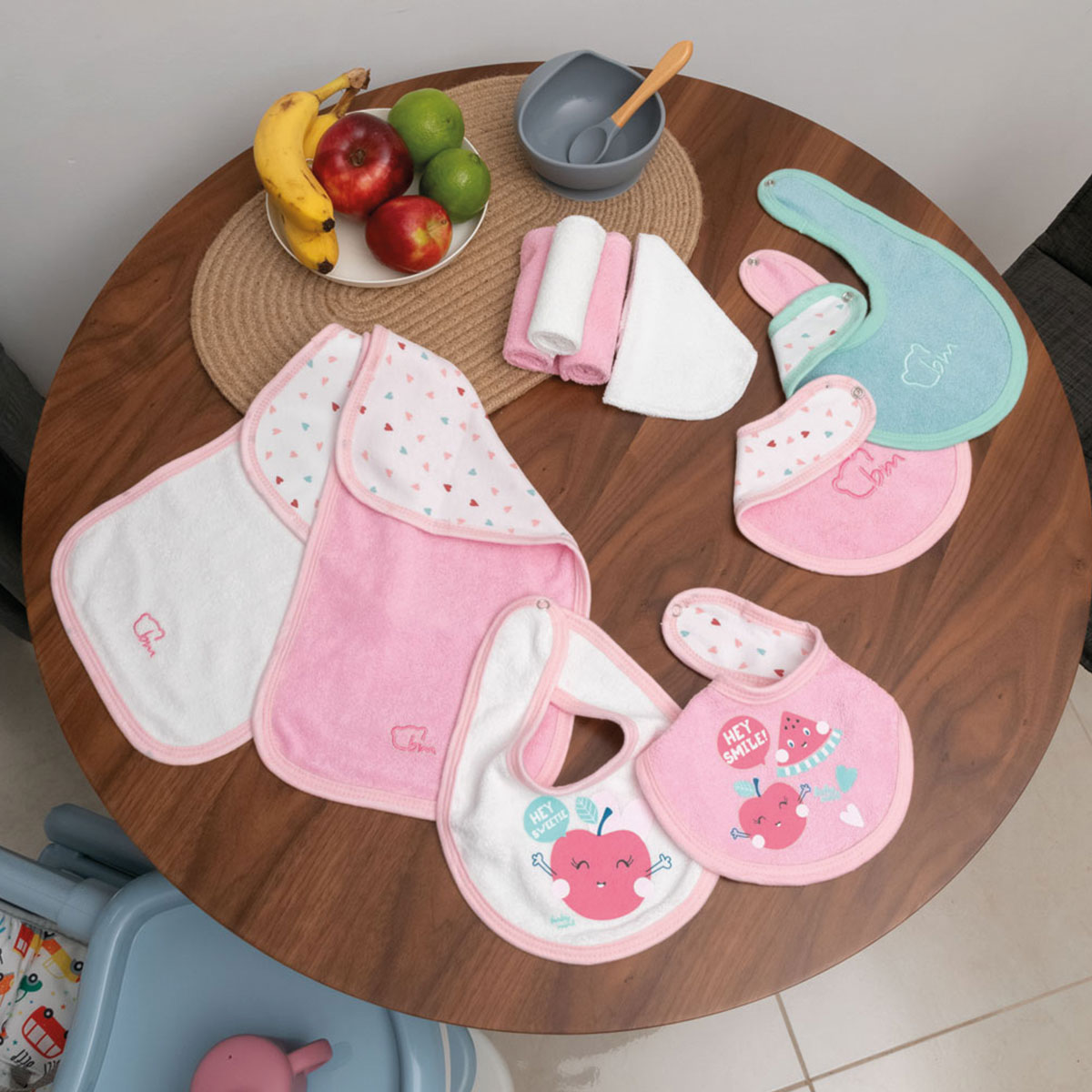 Set ABC Baby Lunch Baby Mink image number null