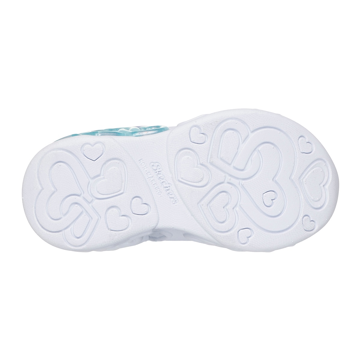 Tenis Skechers Heart Lights Infinite Heart Lights Heart Jewels Azul para Ni&ntilde;a image number null
