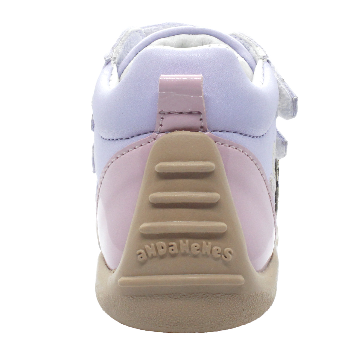 Zapato Velcro Abejita 12-15 Morado Andanenes image number null