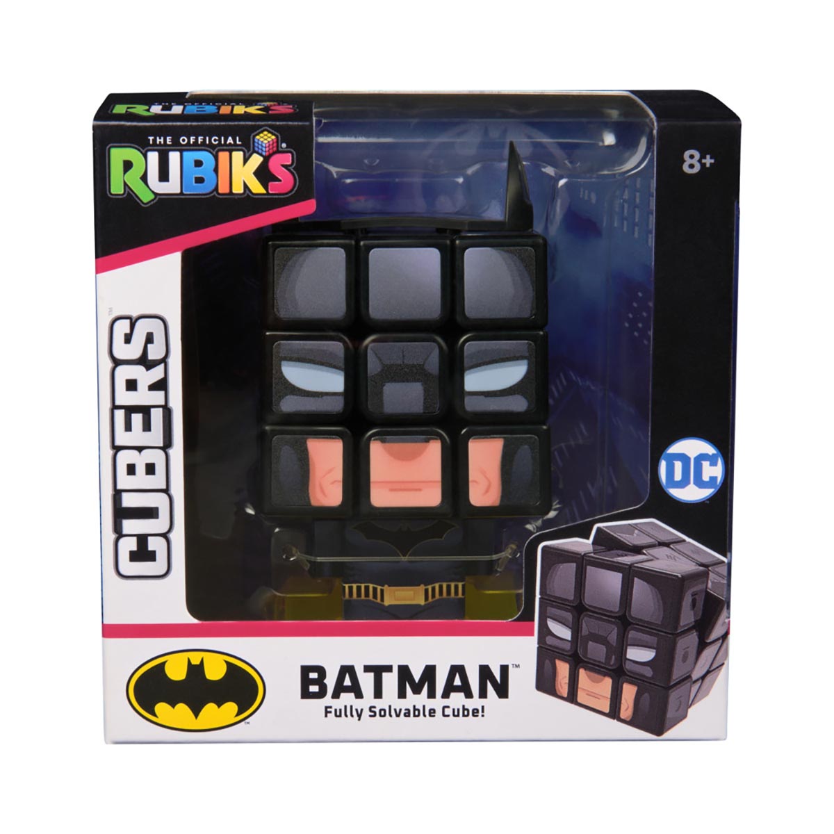Cubo 3x3 Cubers Asst Batman Spiderman Iron Man Black Panther SPIN MASTER image number null