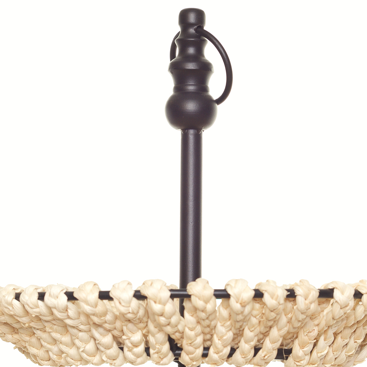 CHAROLA DOS NIVELES BLACK WOOD image number null
