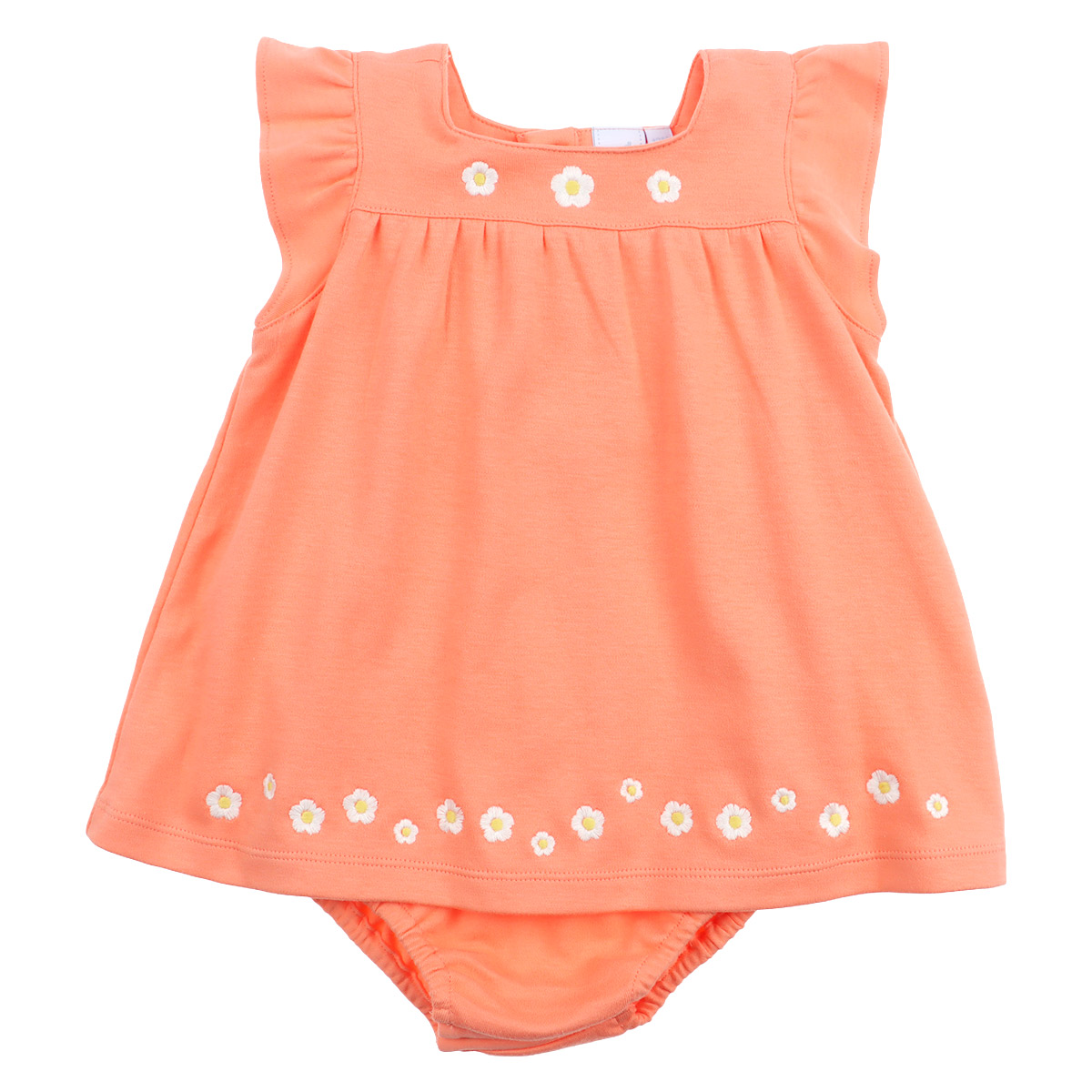 Body Vestido Estampado Flores Algod&oacute;n Carosello Beb&eacute; Ni&ntilde;a image number null