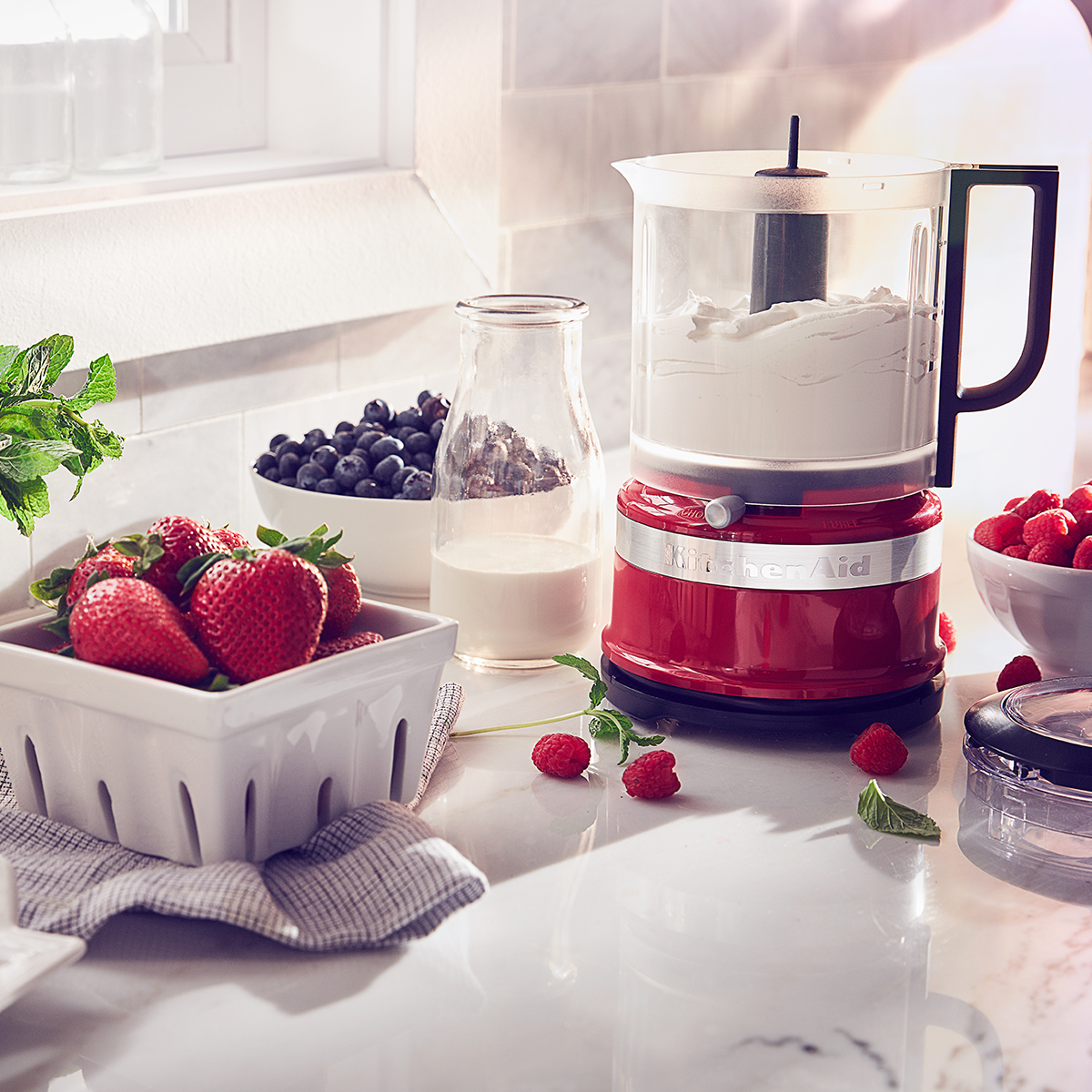 Mini Chopper 5 Tazas Rojo Kitchenaid image number null