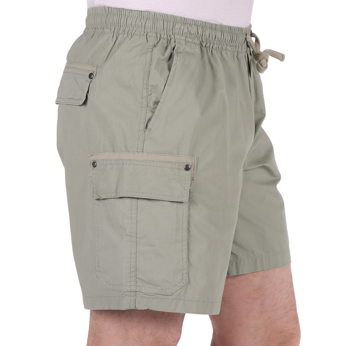 Bermuda Regular Fit Cintura El&aacute;stica Fukka para Hombre image number null
