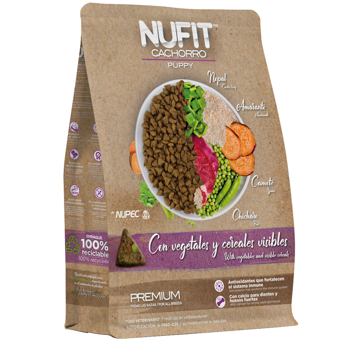 Alimento Croqueta Para Perro Nufit Cachorro 20Kg image number null