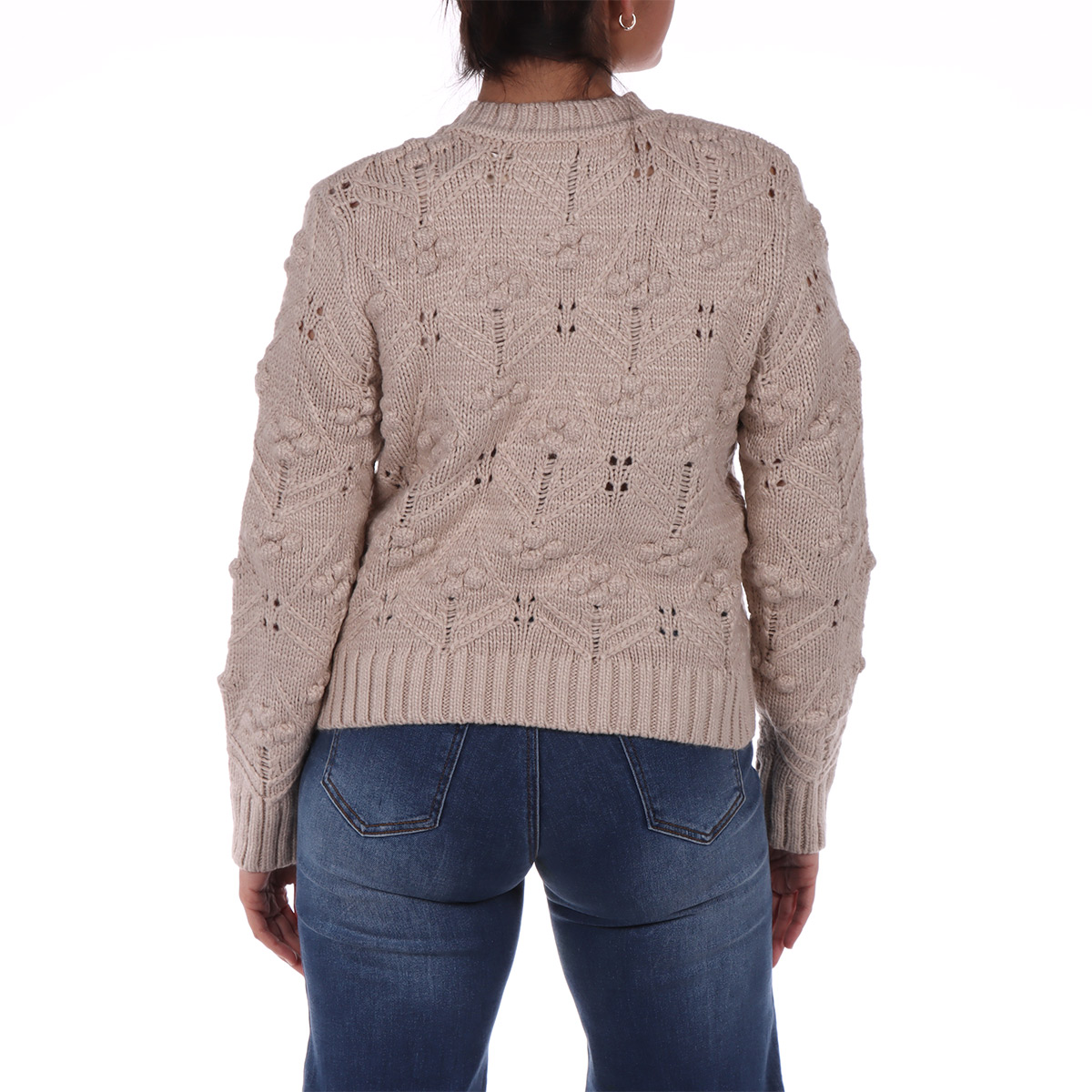 Su&eacute;ter Tejido de Chenille Arqueology para Mujer image number null