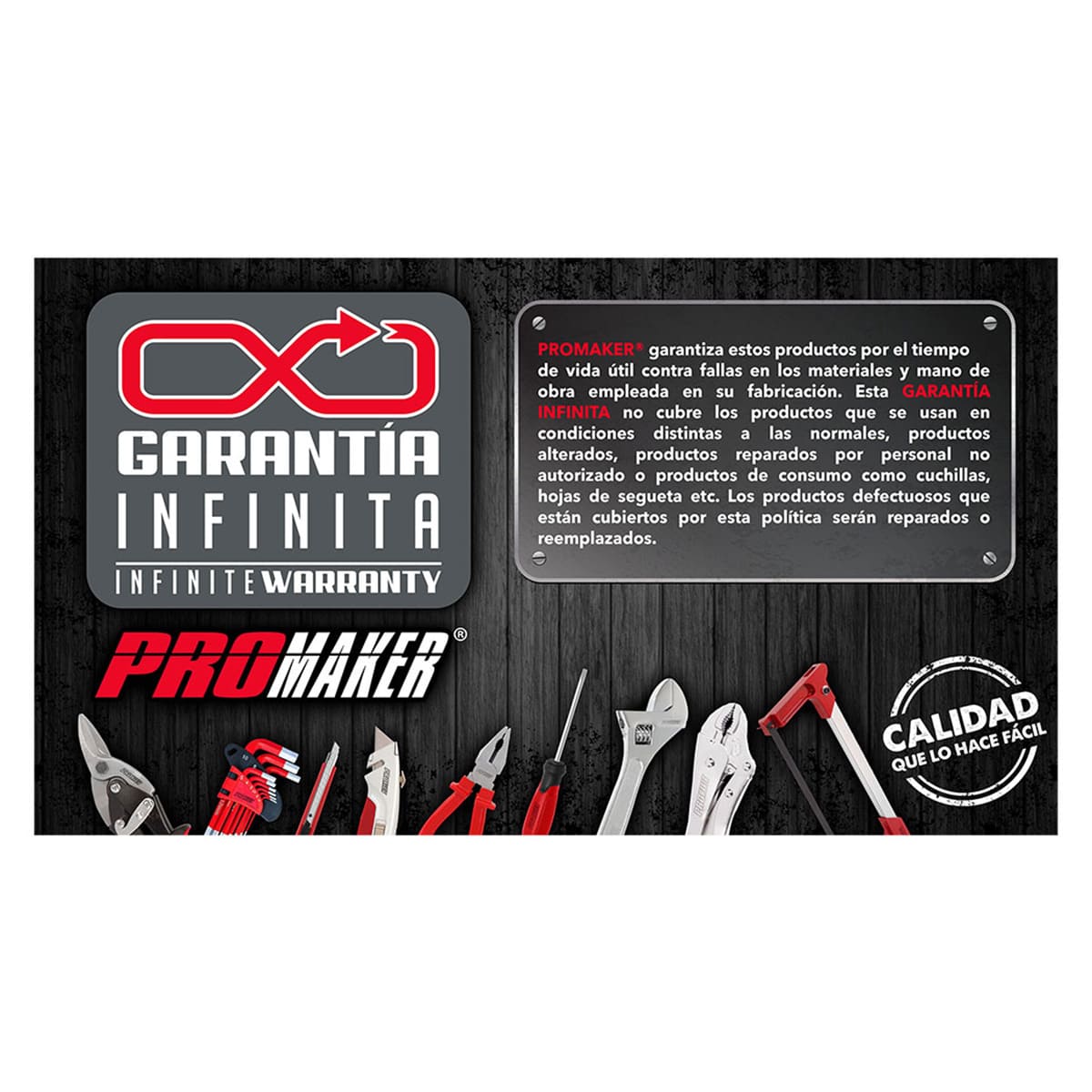 Matraca Cromada Promaker Mando de 3/8" X 8" image number null