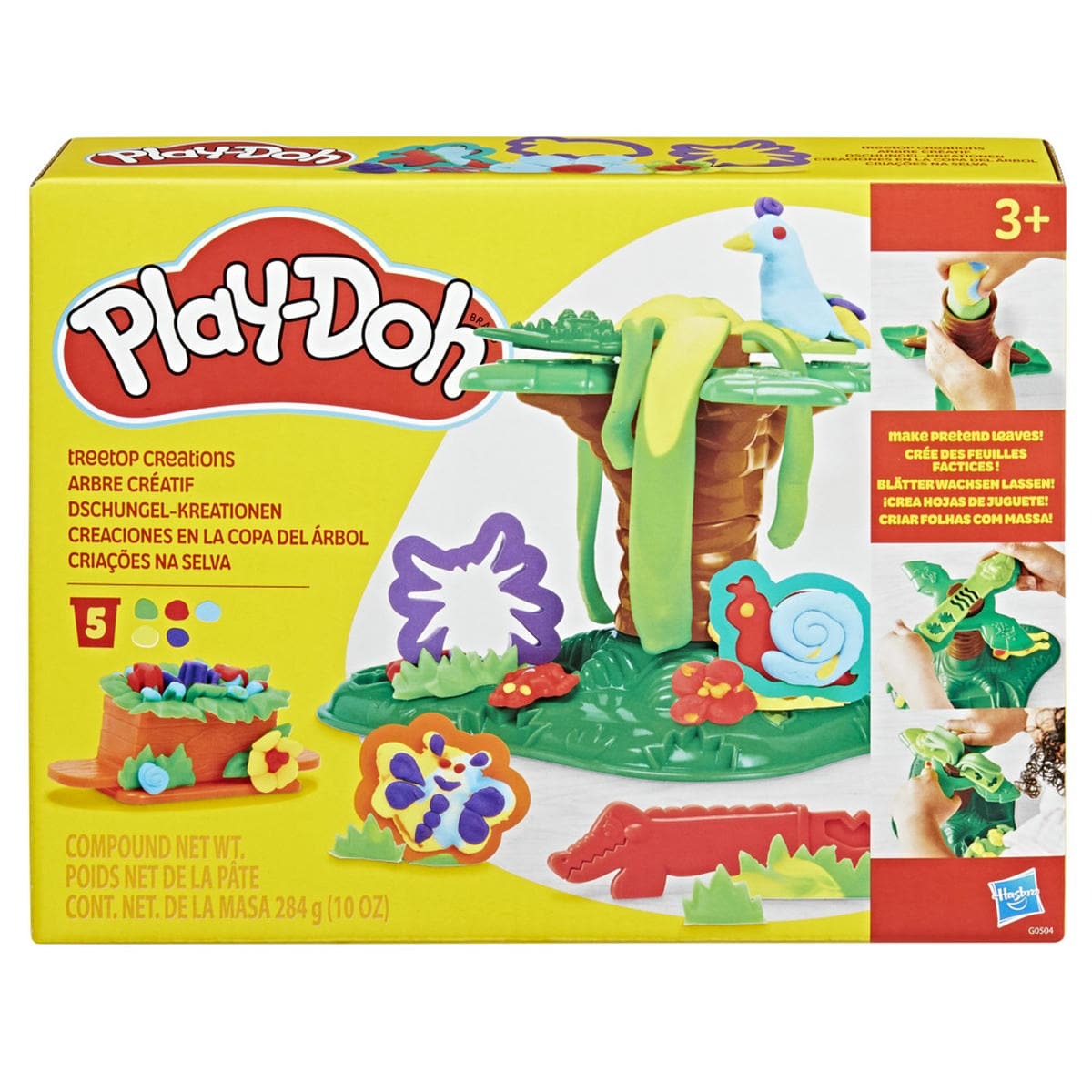 Play-Doh Set de Juego Creaciones en la Copa del &Aacute;rbol Hasbro image number null