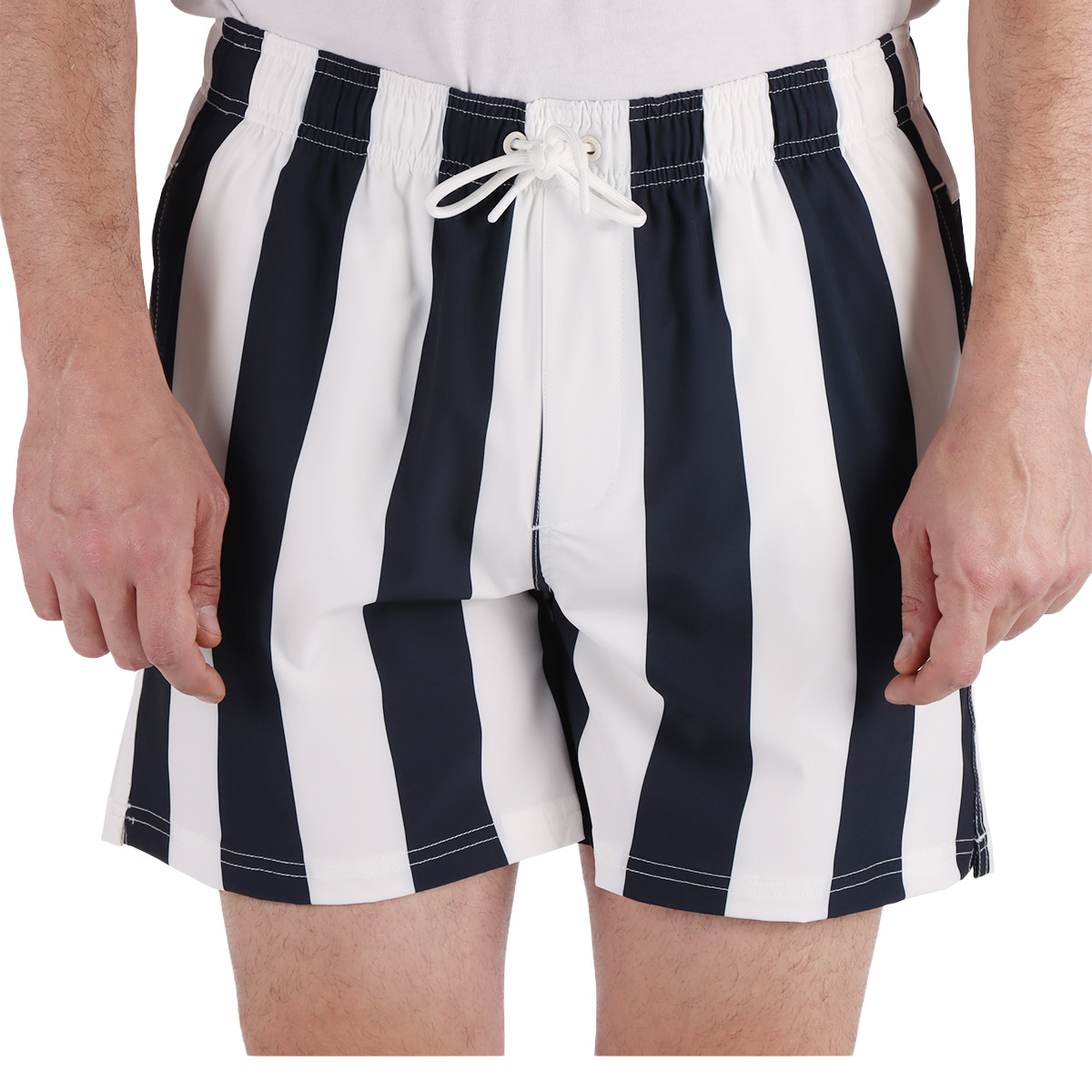 Traje de Ba&ntilde;o Short Rayas Fukka Hombre image number null