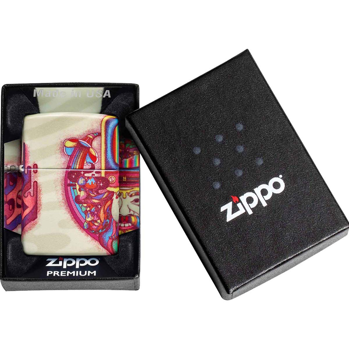 Encendedor Zippo Blanco Mate Dise&ntilde;o image number null