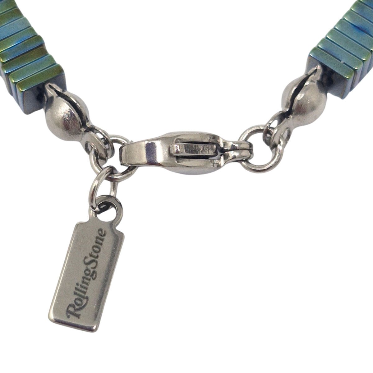 Pulsera Azul Tornasol Rolling Stone para Hombre image number null
