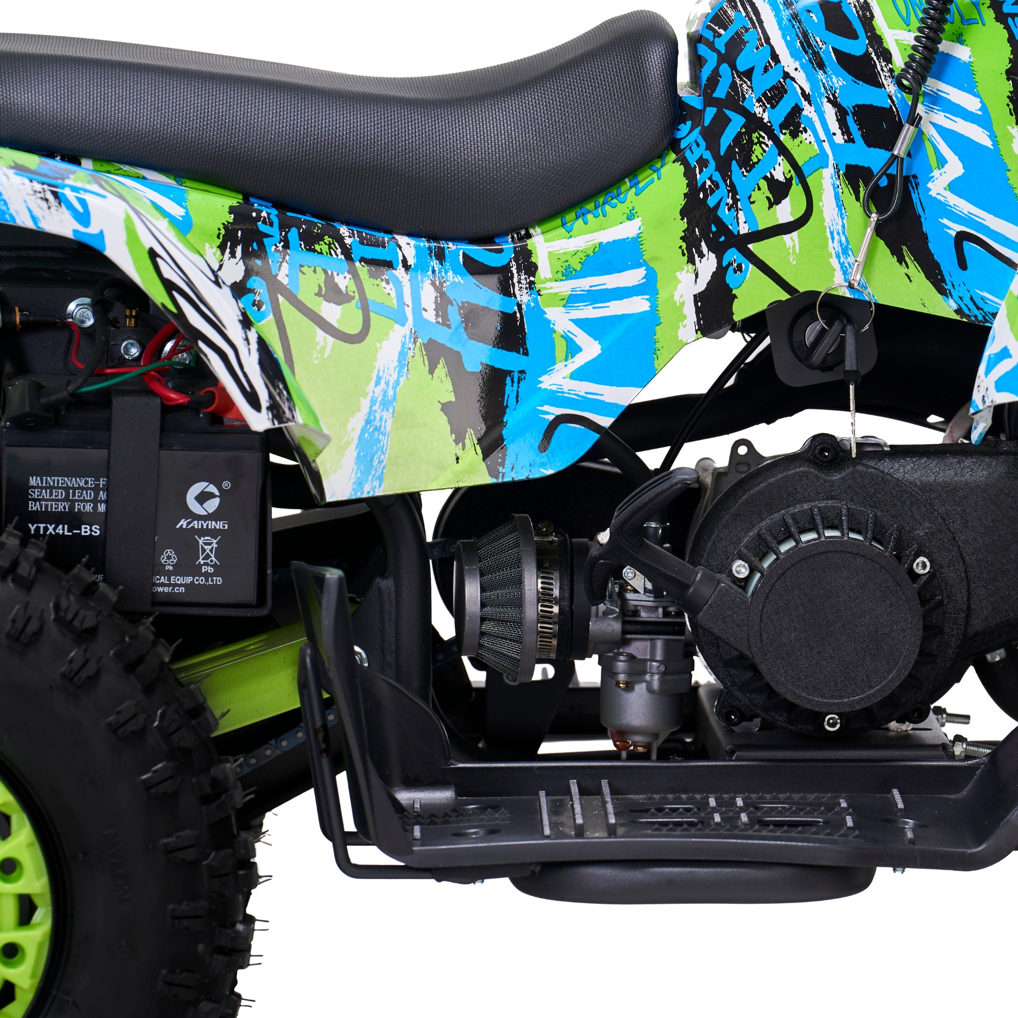 Cuatrimoto Infantil Treck Motors Scala 50 Verde 2026 image number null