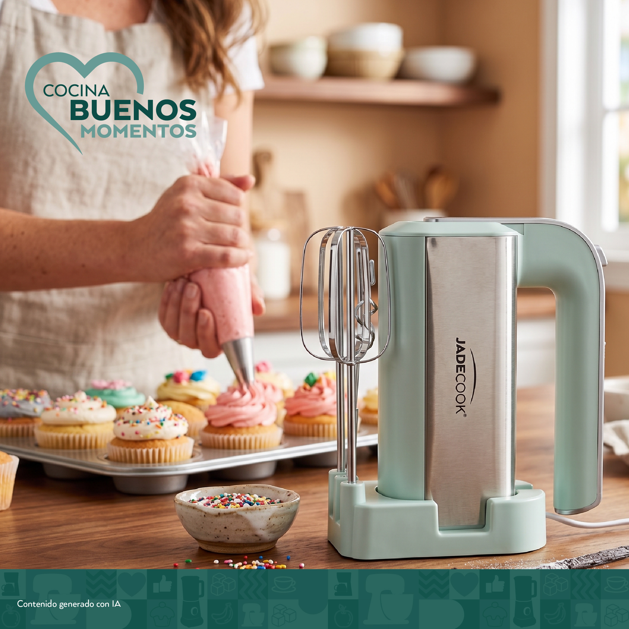 Batidora Manual 5 Vl Jade Cook image number null